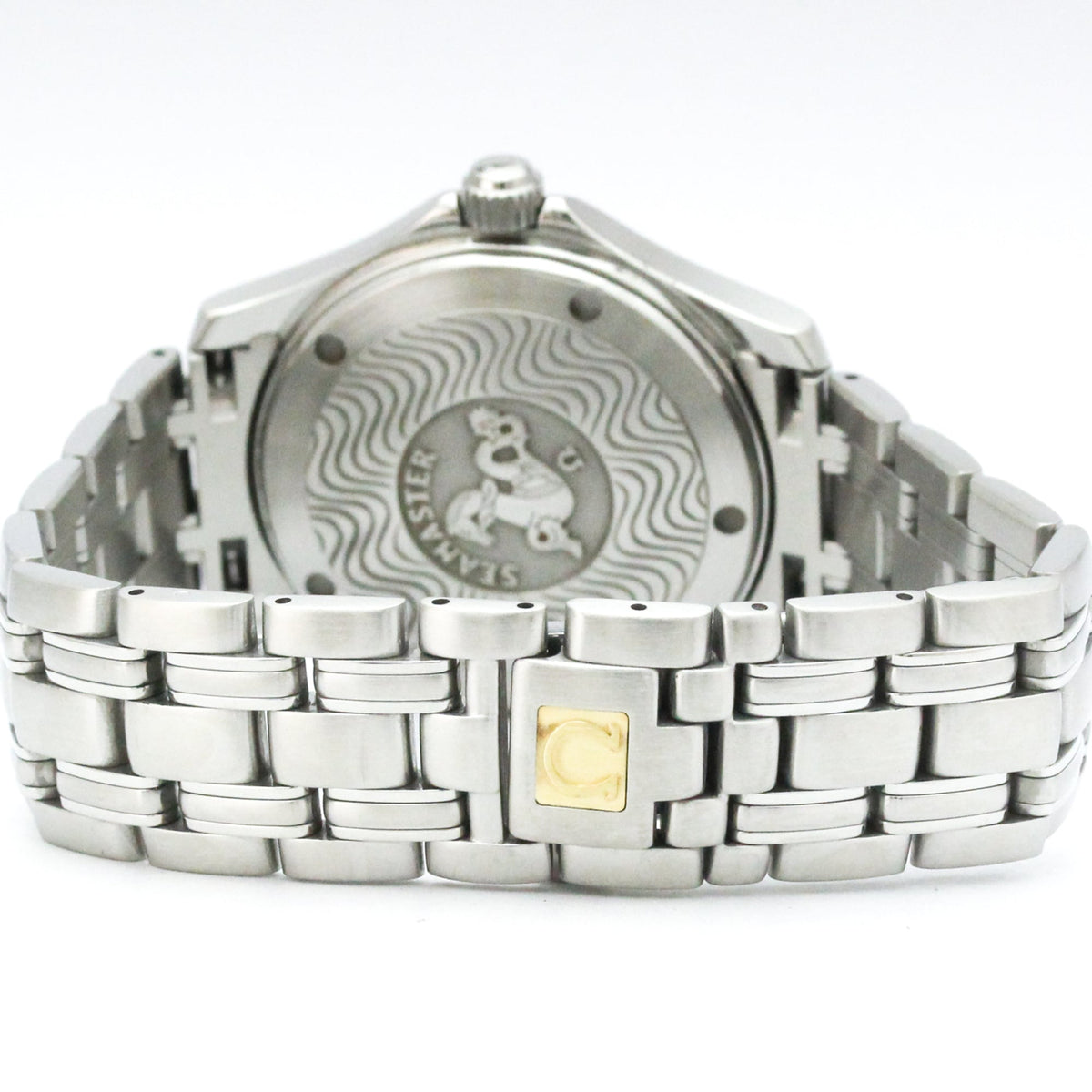 Omega Seamaster 2501.81, blaues Zifferblatt, 36 mm Uhr
