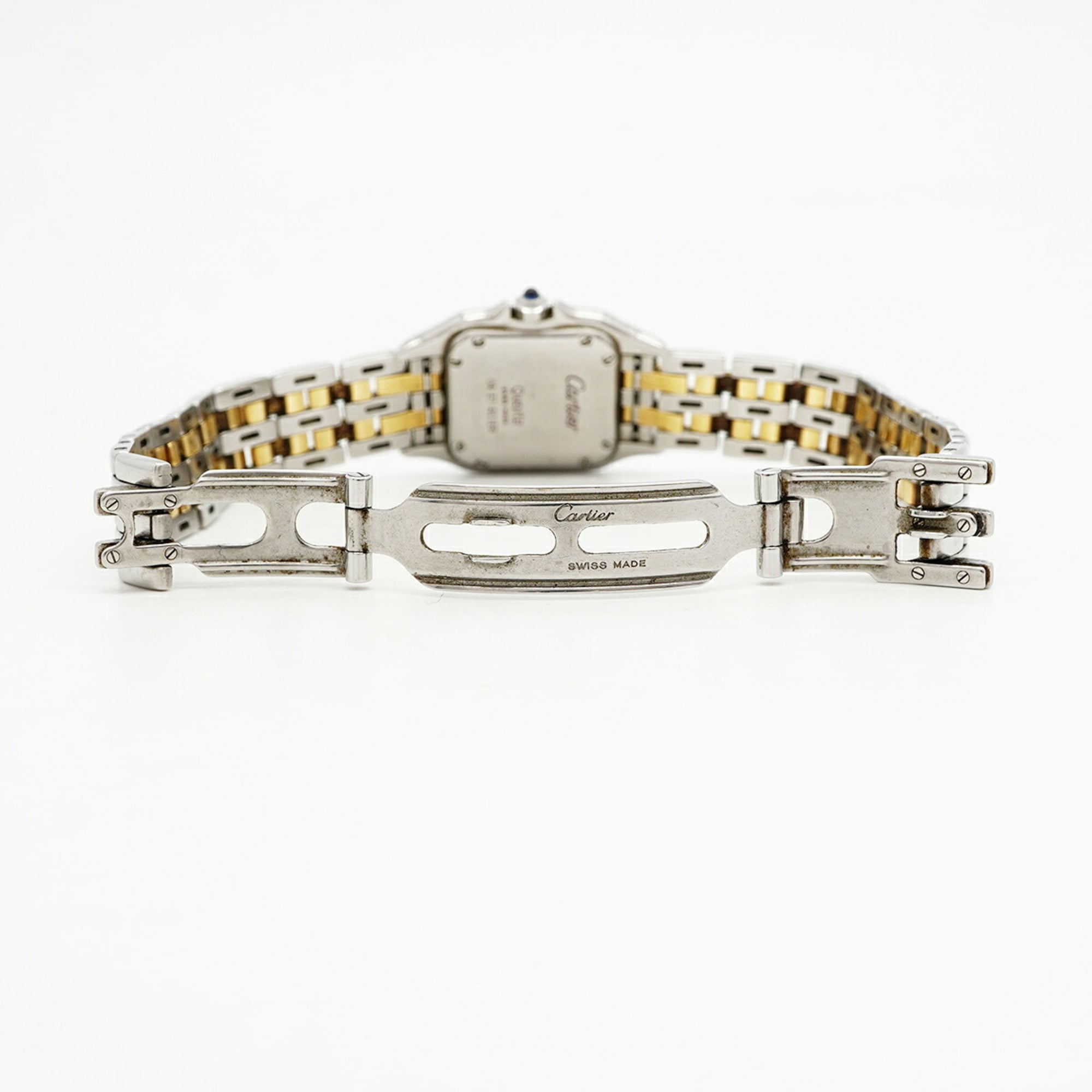 Cartier PanthÃ¨re SM 2-Row Two-Tone Ivory Dial Wo