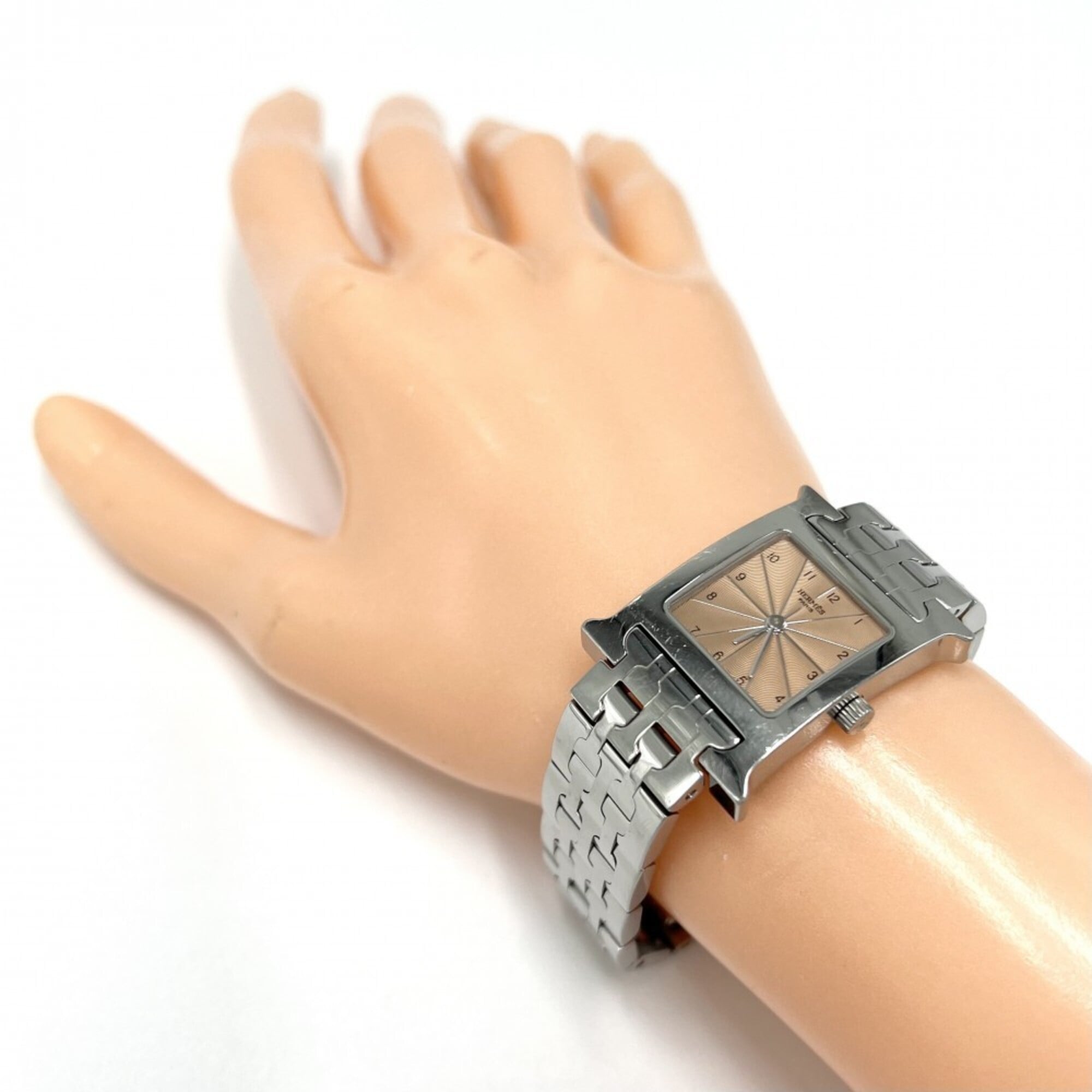 Montre Hermès H-HH1.210 Orange, cadran de 21 mm