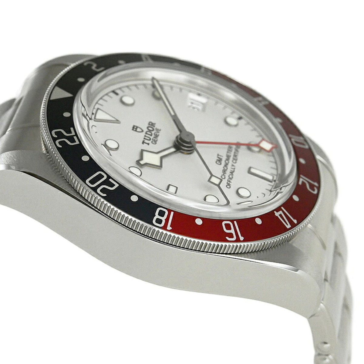Tudor Black bay GMT 79830RB Silber Zifferblatt 41 mm Uhr