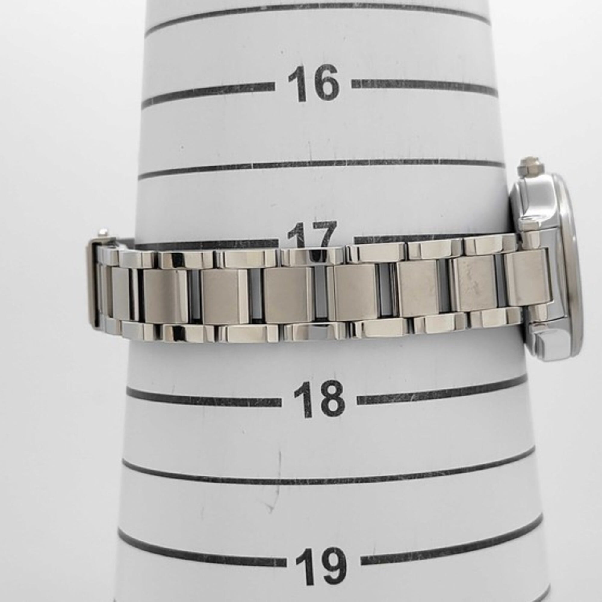 CITIZEN XC Cross Sea ES9490-87D Women's Watch with Mother-of-Pearl Dial, Silver, Titanium, Solar Powered, Radio Controlled.
