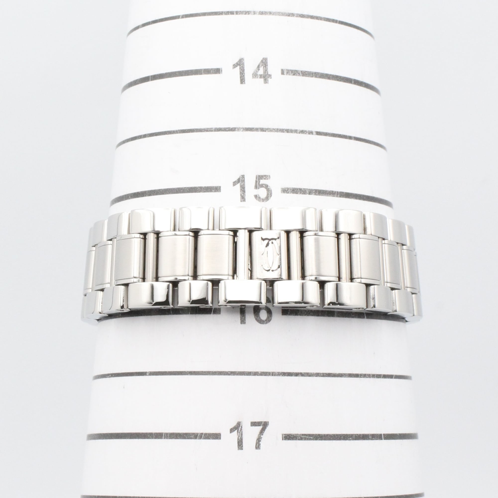 Cartier Must W10110T2 Silver Dial Stainless steel 31mm Watch