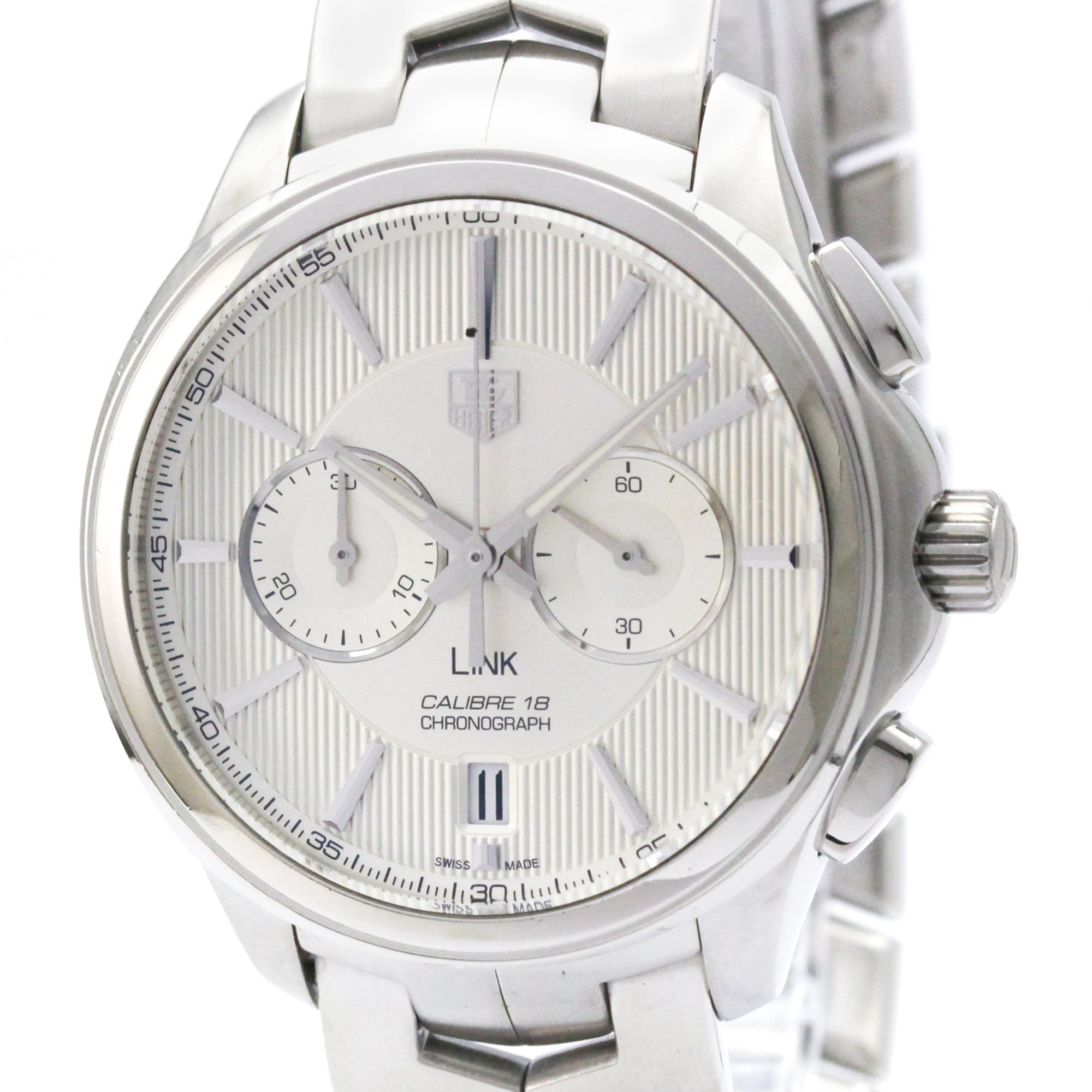 TAG Heuer Link CAT2111 Silver Dial 40mm Watch