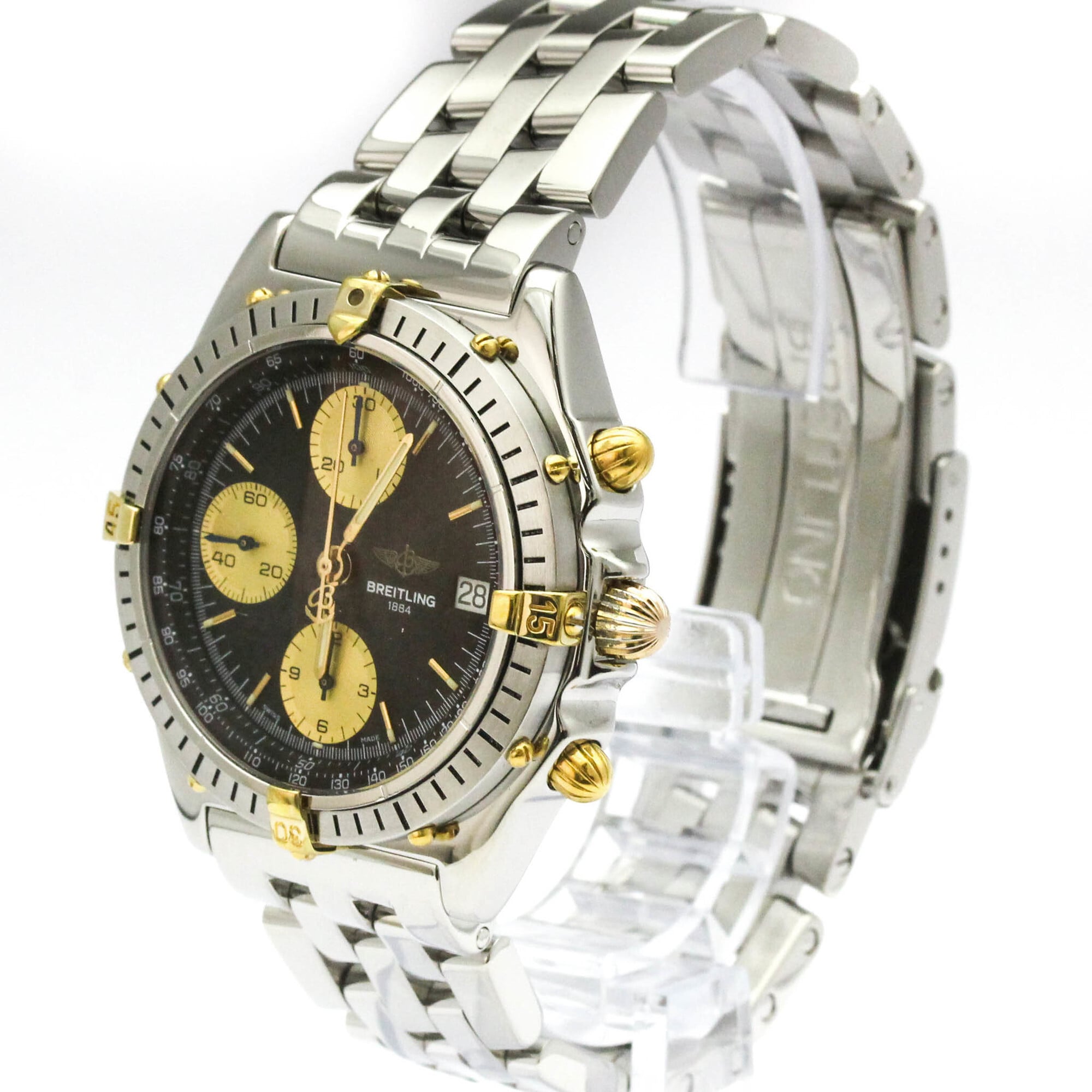 Breitling Chronomat B13047 Black Dial 40mm Watch