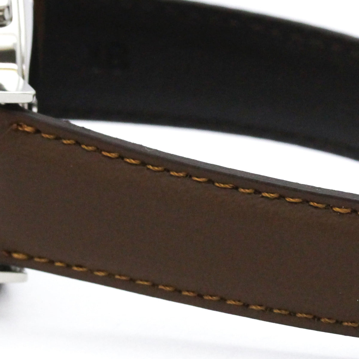 Hermes Nomade NO1.910 Silber Zifferblatt 39mm Uhr