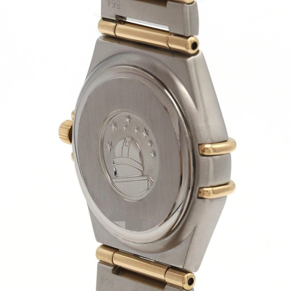 Omega Constellation 1272.1 horloge met gouden wijzerplaat, 25 mm