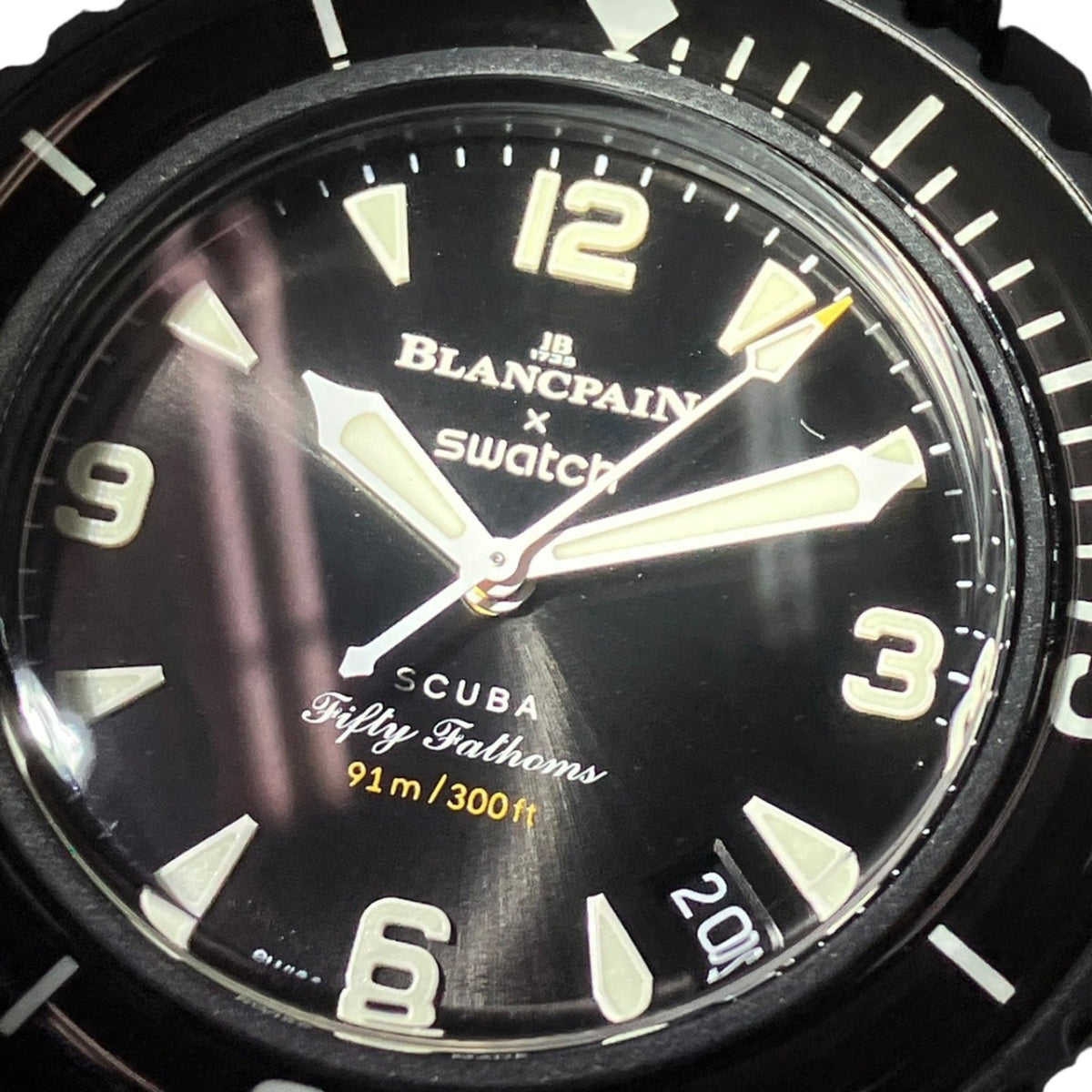 Montre Blancpain S Blancpain Ocean of Storm SO35B400 Noir Cadran 42 mm