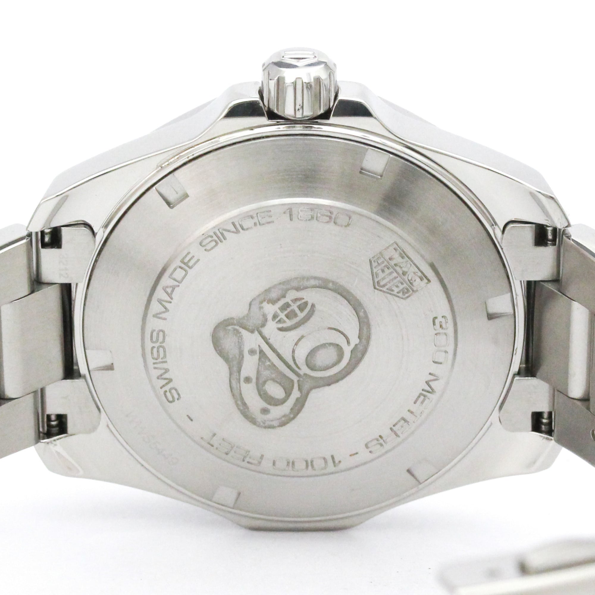 Montre TAG Heuer Aquaracer WAY101A Noir avec cadran de 41 mm