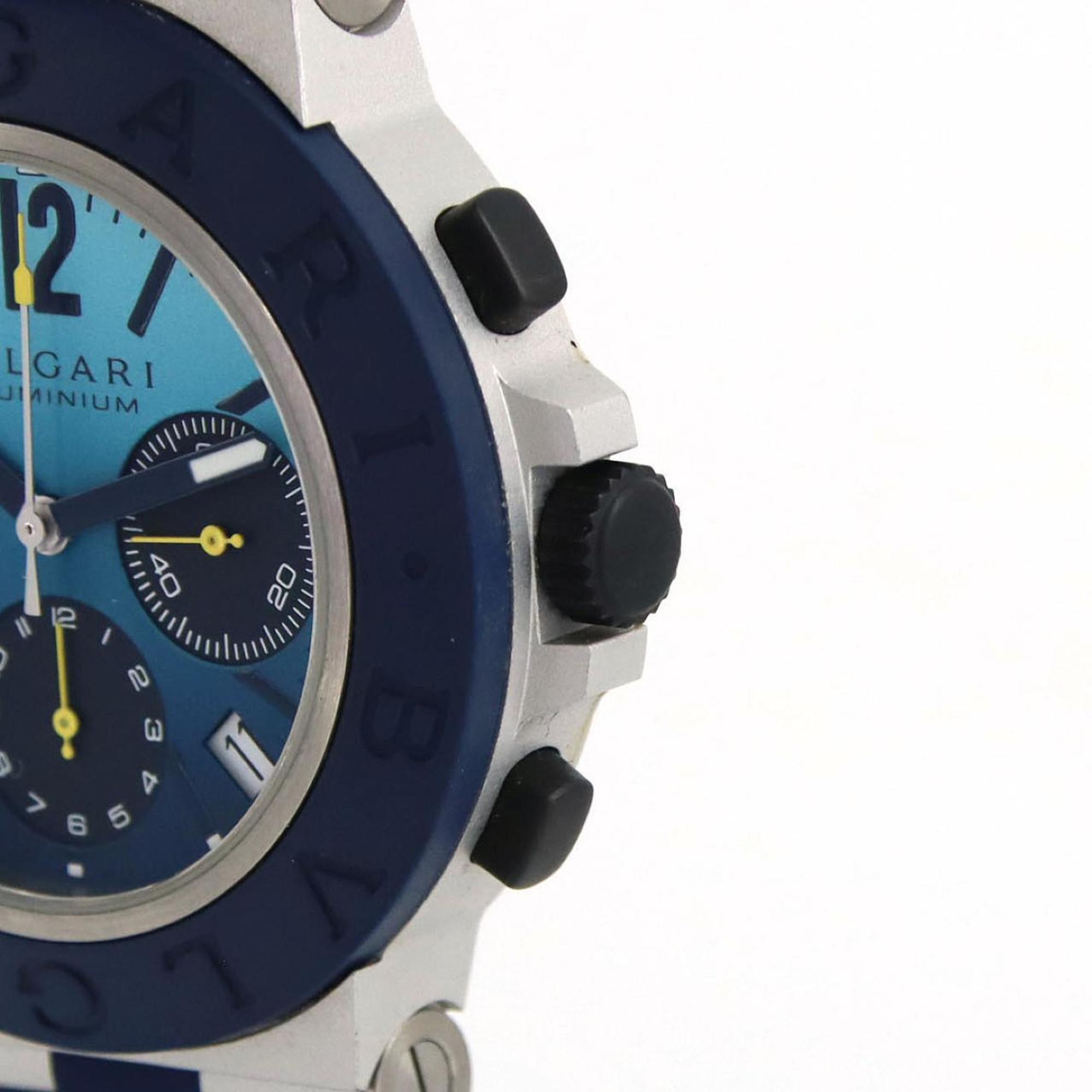 Bvlgari Aluminium Chronograaf Capri Limited Edition BB40ATCH 103844 automatisch horloge