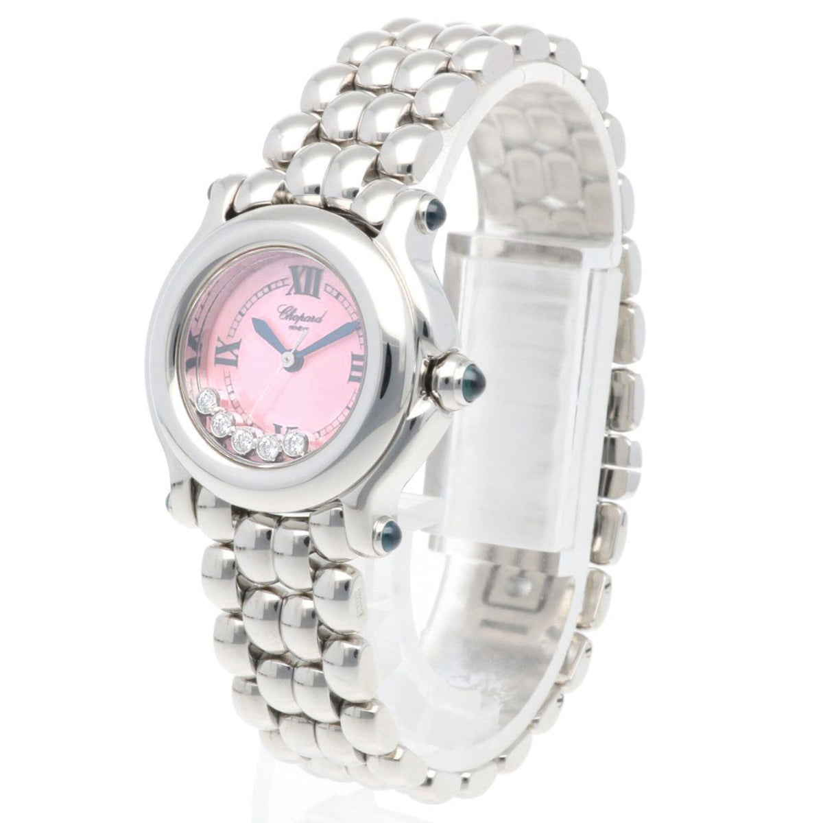 Montre Chopard Happy Sport 8245 Rose avec cadran « shell » de 26 mm