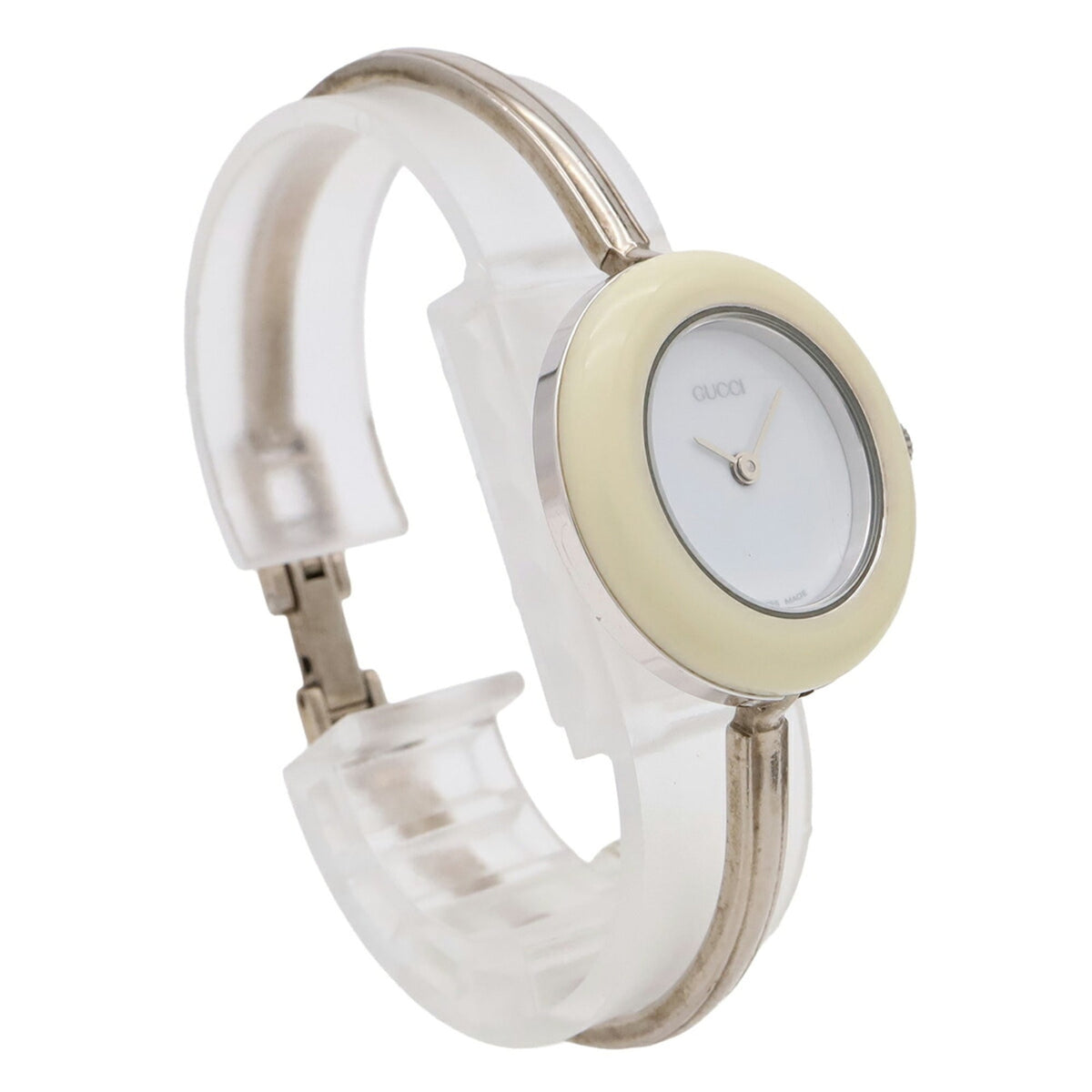 Gucci Change Bezel 11/12.2 White Dial 26mm Watch
