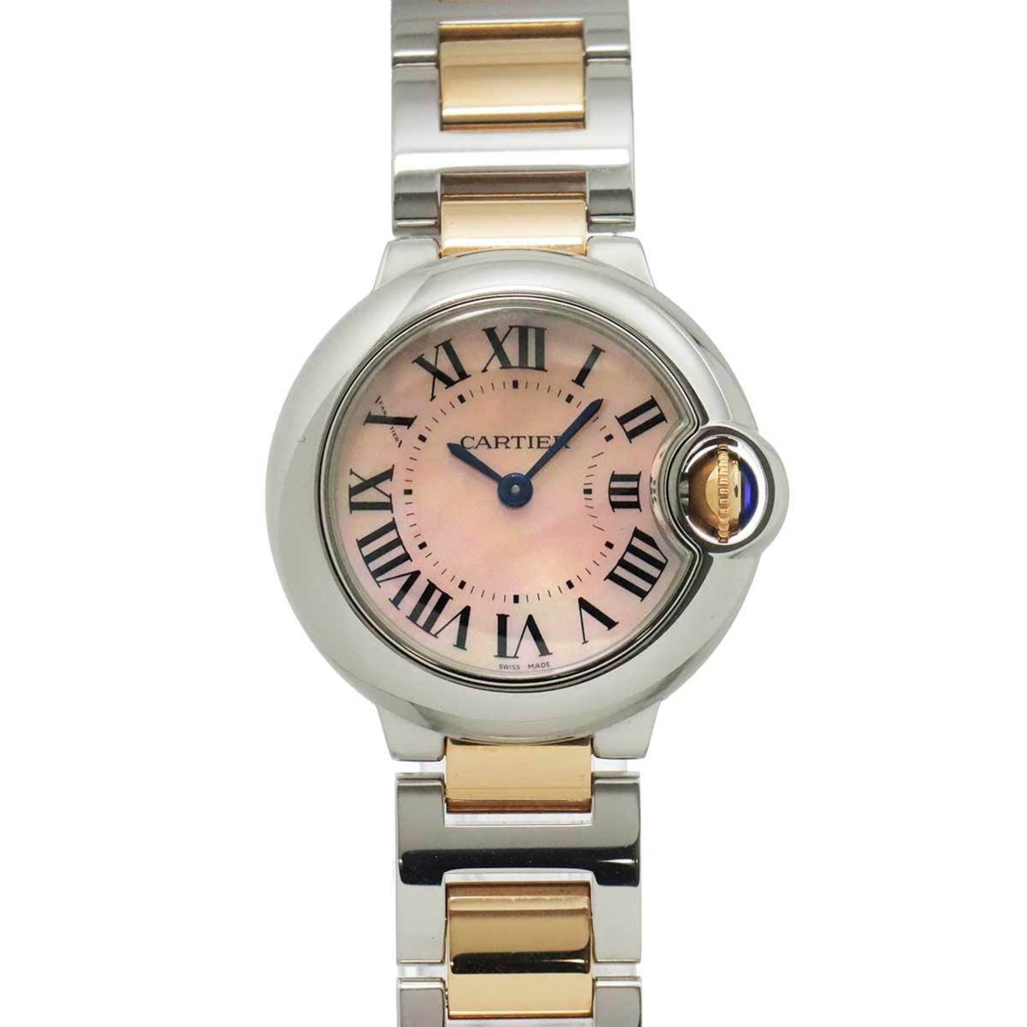 Cartier Ballon Bleu W6920034 Pink Dial 28mm Watch