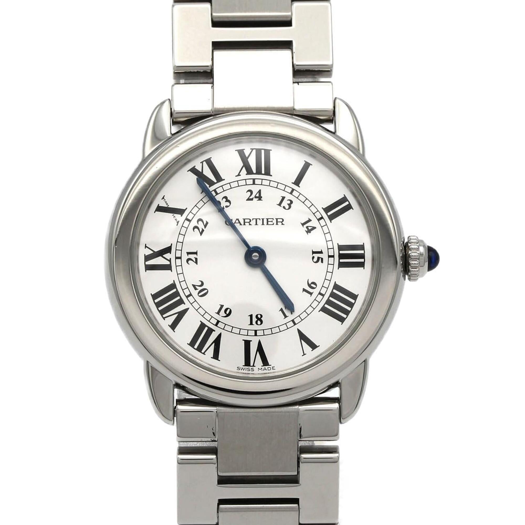 Cartier Ronde Solo SM W6701004 Silver Dial 29mm Watch
