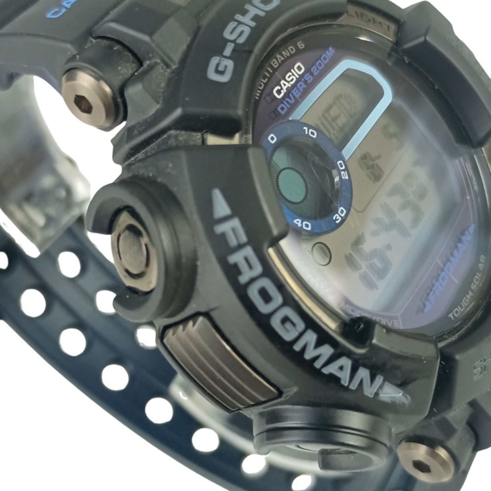 Casio G-SHOCK MASTER OF G - SEA FROGMAN GWF-D1000B-1JF Noir Montre à cadran de 53 mm