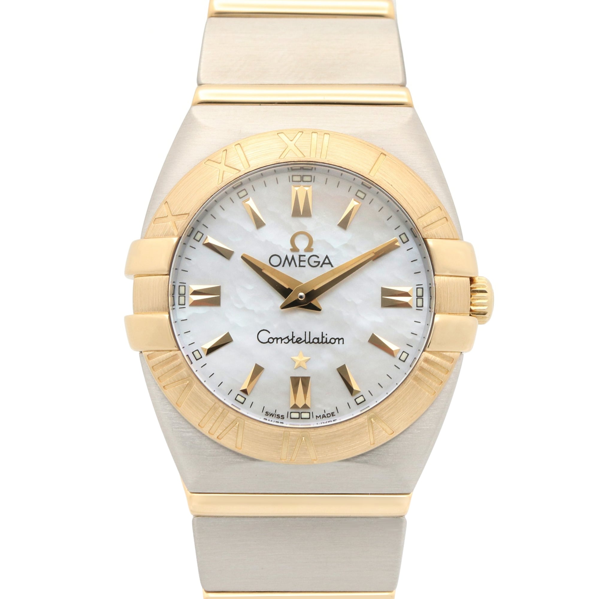 Omega Constellation Double Eagle 1381.7 White Dial 24mm Watch