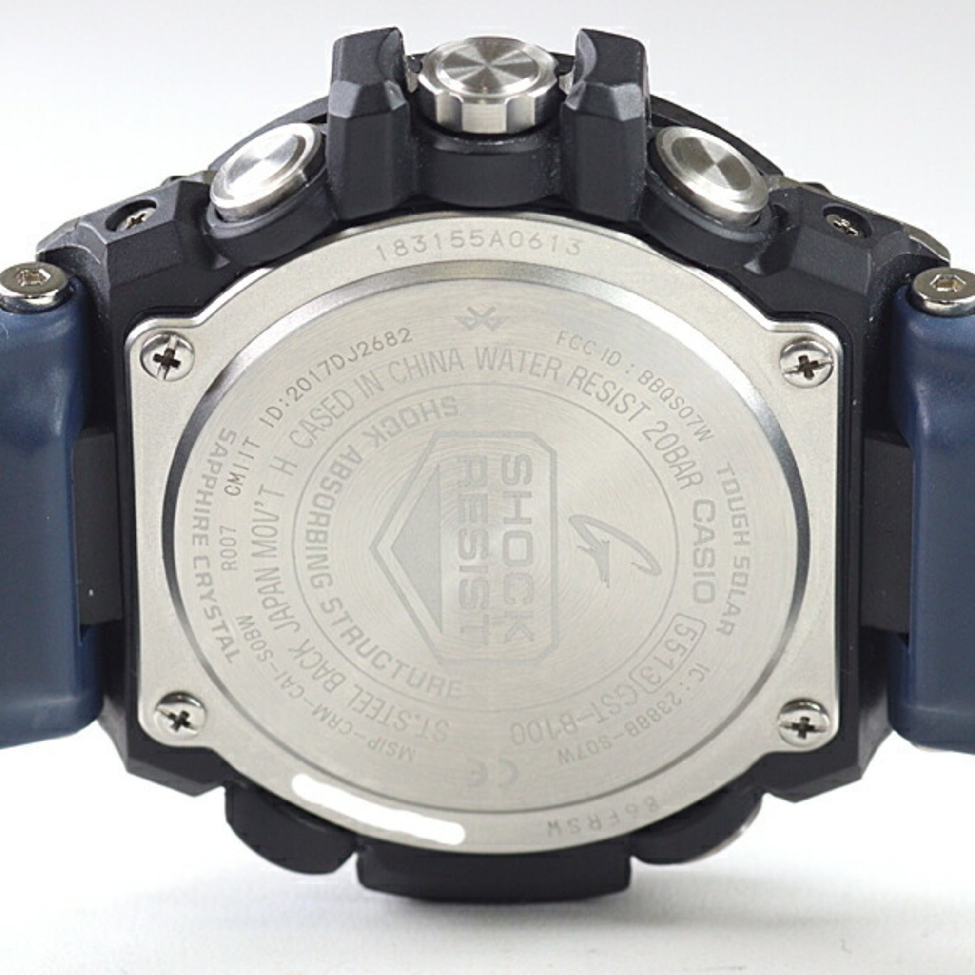 CASIO G-Shock G-STEEL GST-B100 Men's Watch, Tough Solar, 20 ATM Water