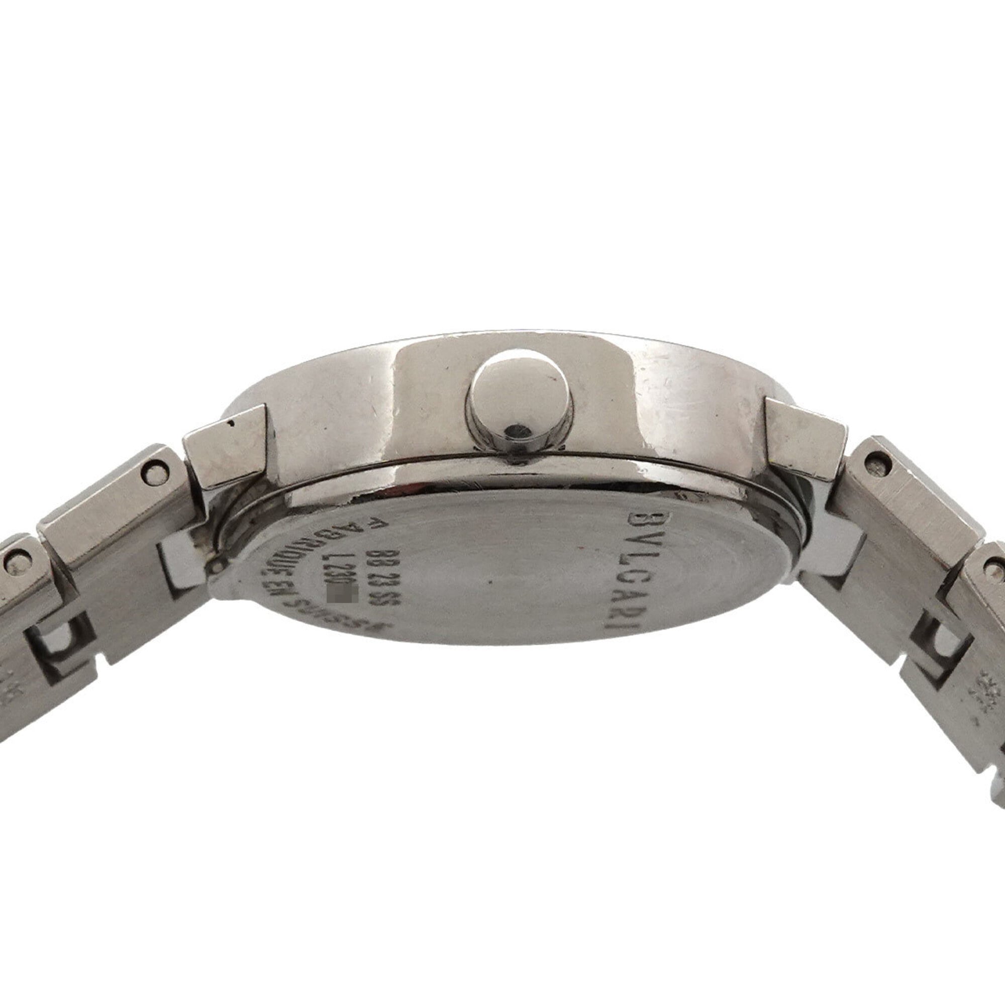 Bvlgari BB23SS Black Dial 23mm Watch
