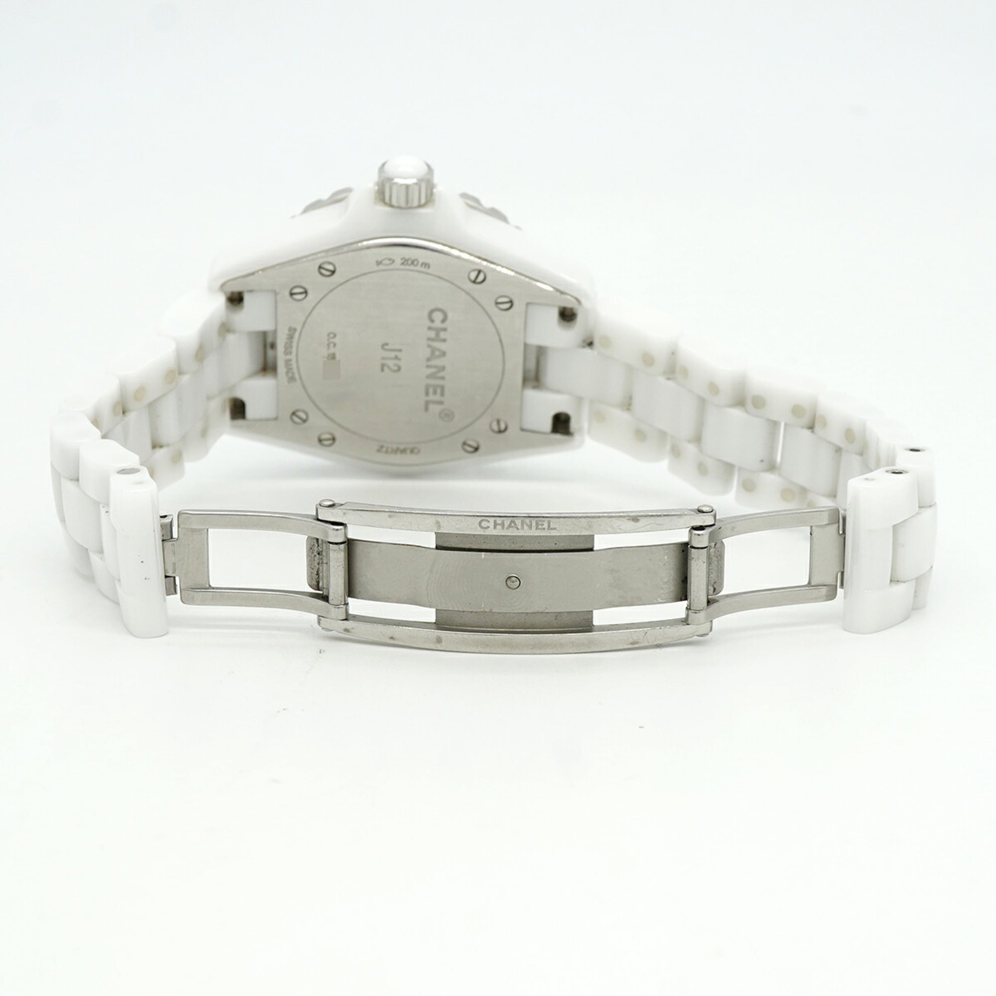 Montre Chanel J12 Diamond H2429 Blanc Cadran 33 mm