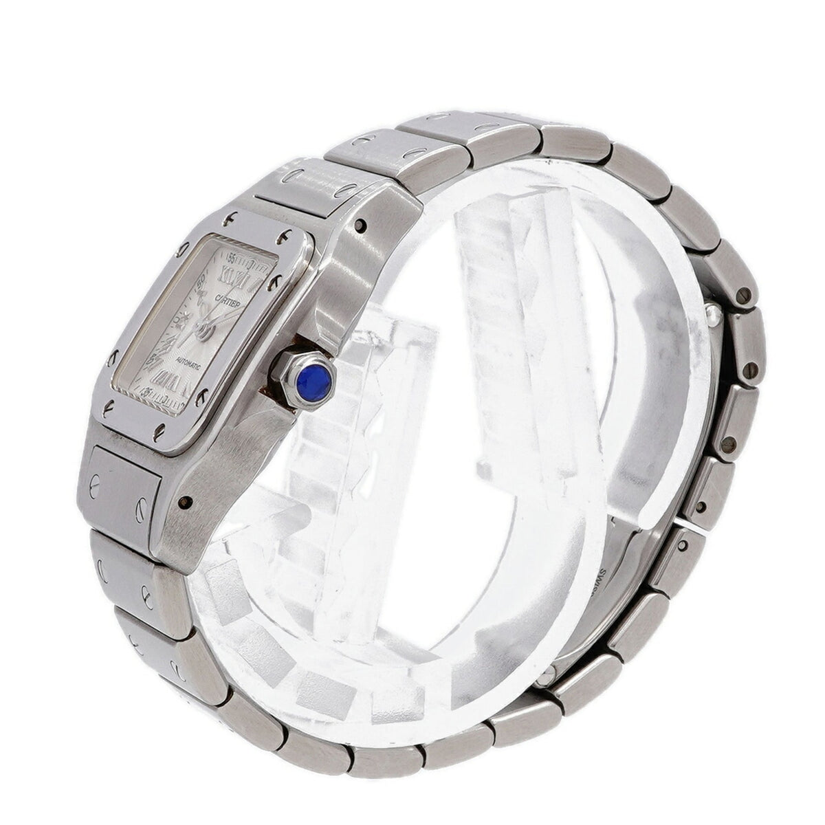Cartier Santos Galbee SM W20040D6 Silver Dial 24mm Watch
