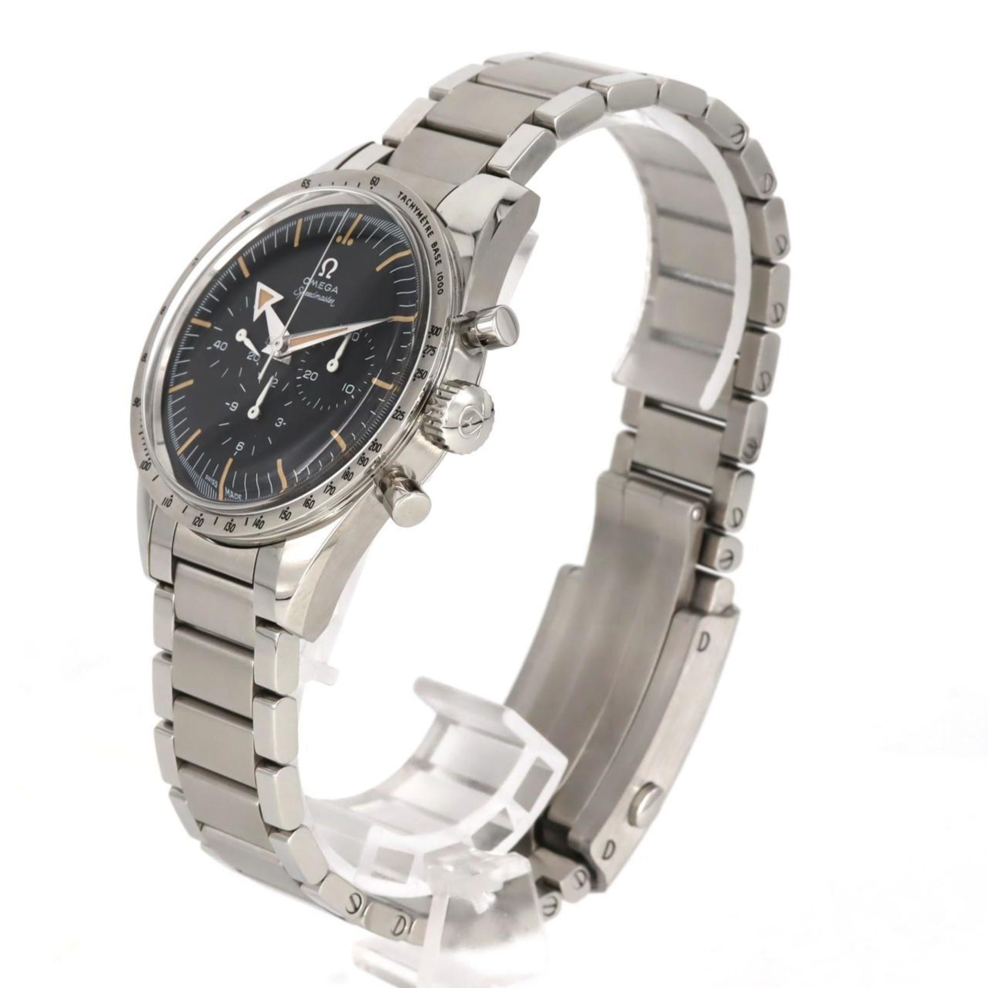 Omega 1957 Trilogy Speedmaster '57/60th LIMITED 311.10.39.30.01.001 SS Wristwatch Hand-wound