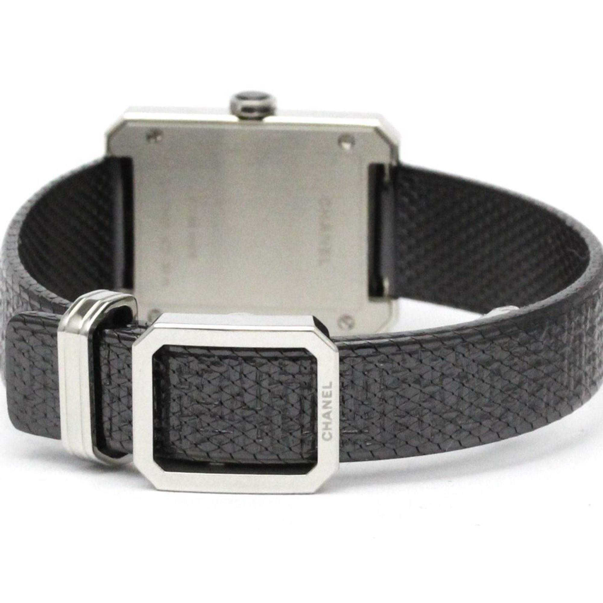 CHANEL Boy-Friend stalen lederen quartz dameshorloge H5317 (voor de internationale markt)