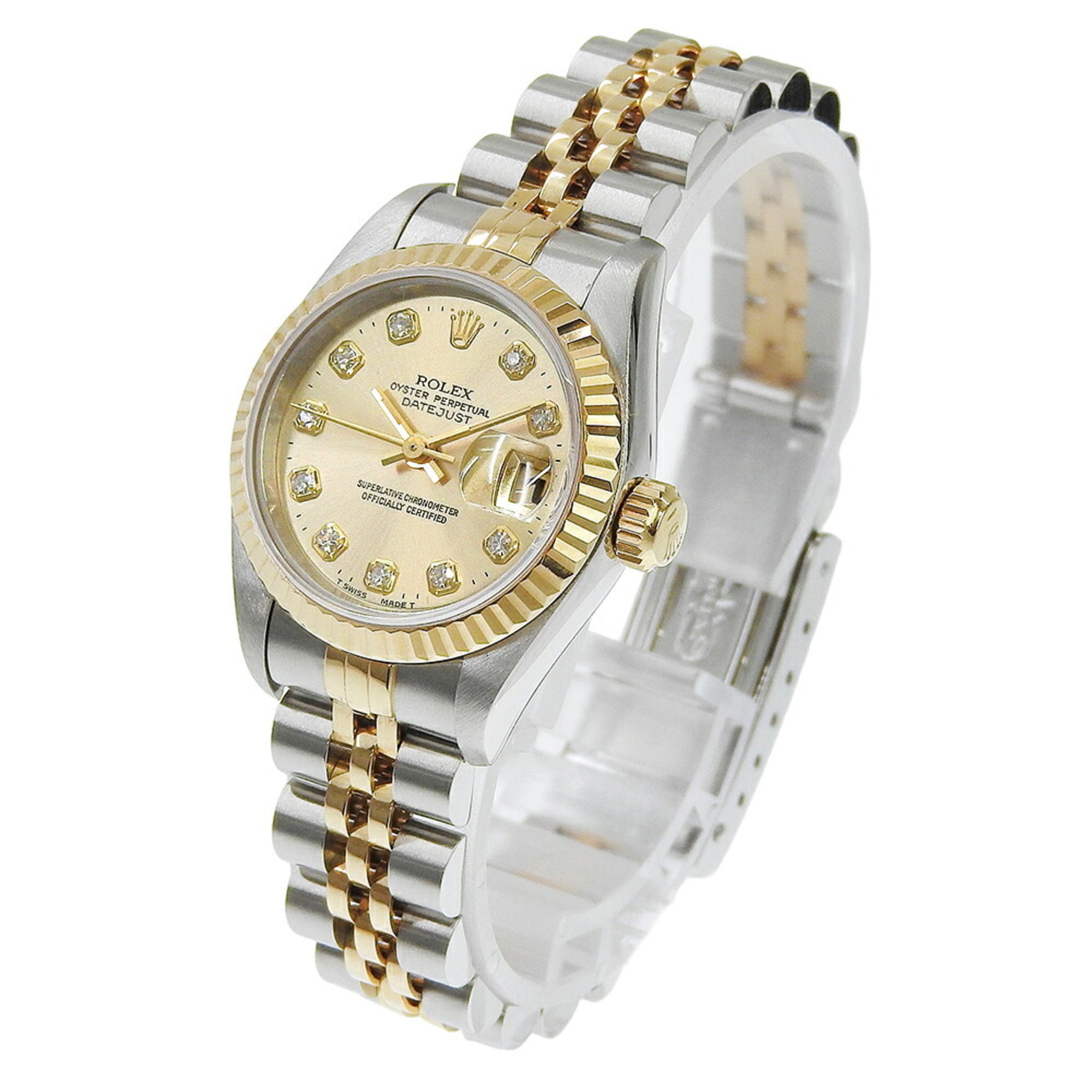 Montre Rolex Datejust Champagne avec cadran de 26 mm