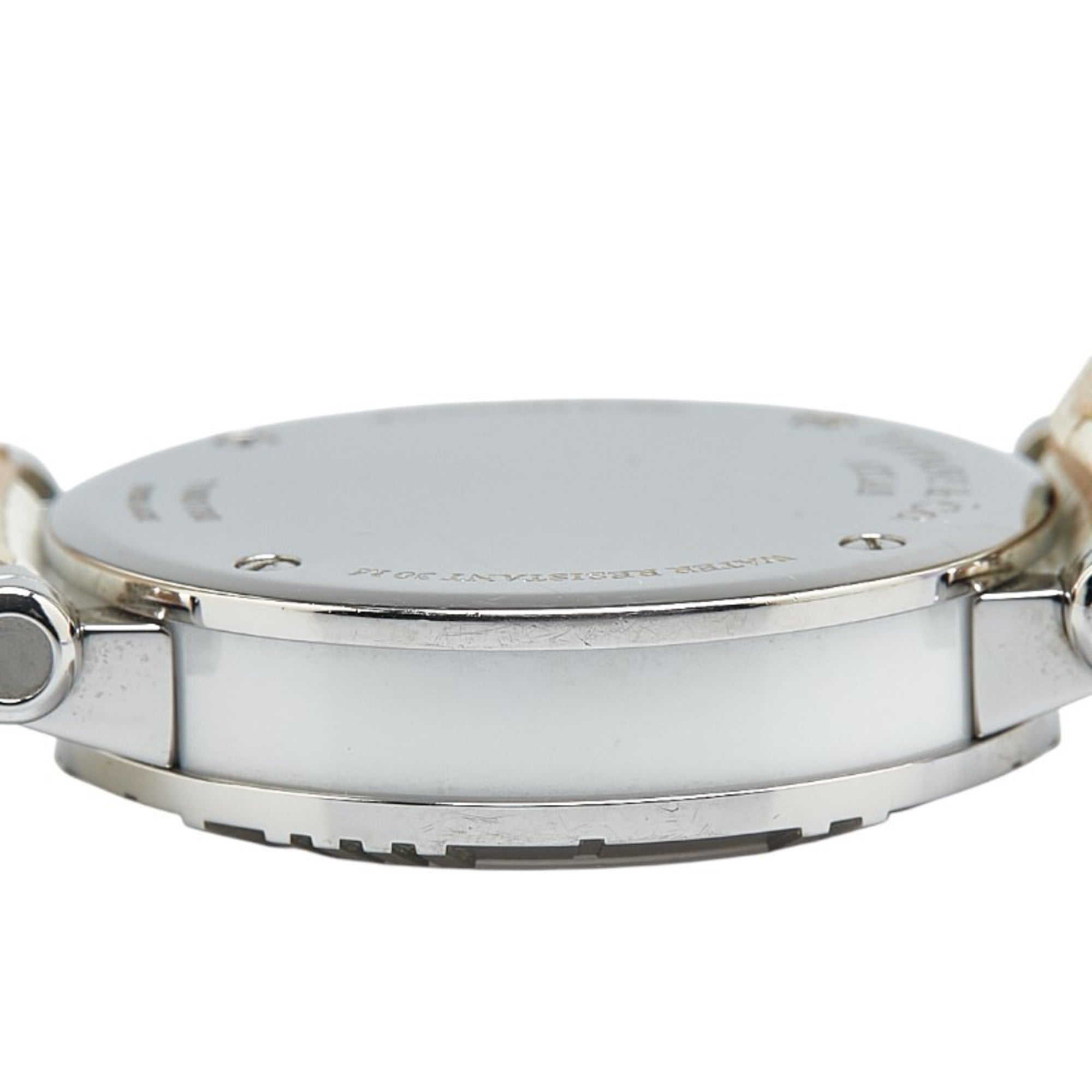Tiffany & Co. Atlas Heart Date-horloge Z1300.11.11A20A71A, kwarts uurwerk, witte wijzerplaat, roestvrij staal, leer, dameshorloge