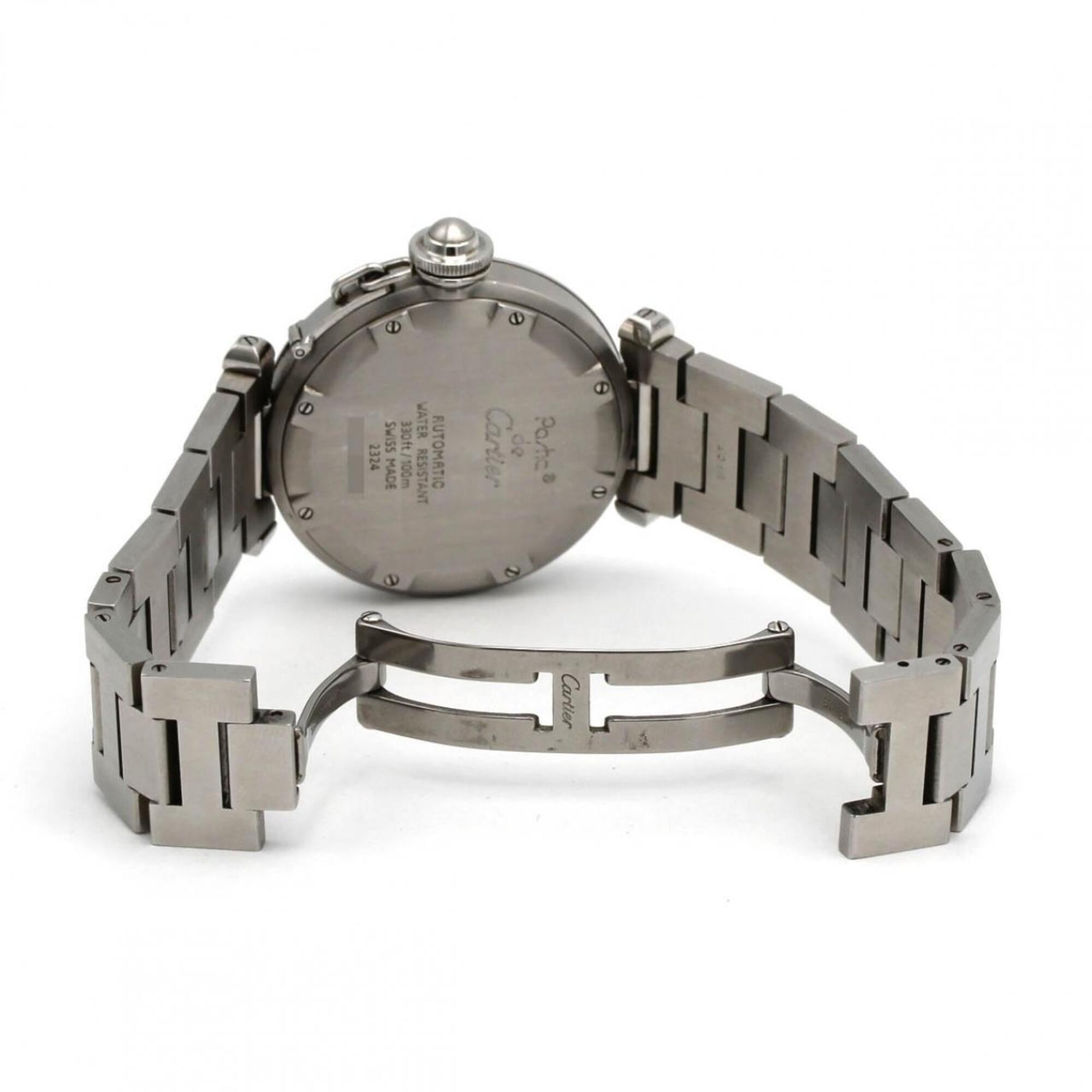 Cartier Pasha C W31015M7 White Dial 35mm Watch