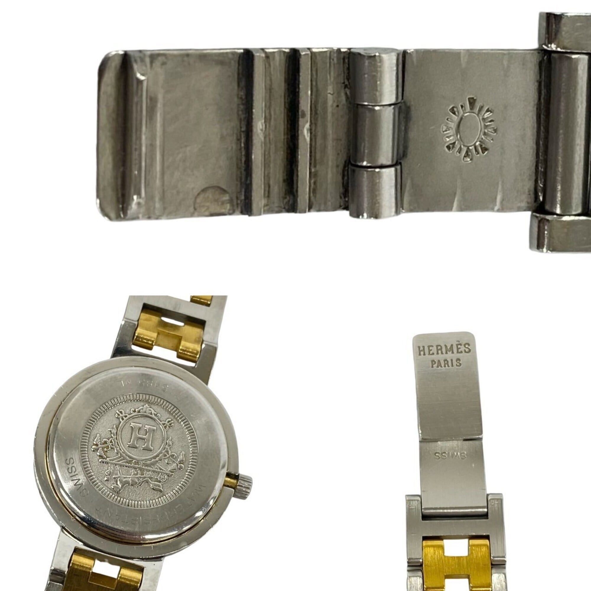 Hermes Clipper Dial 23mm Watch