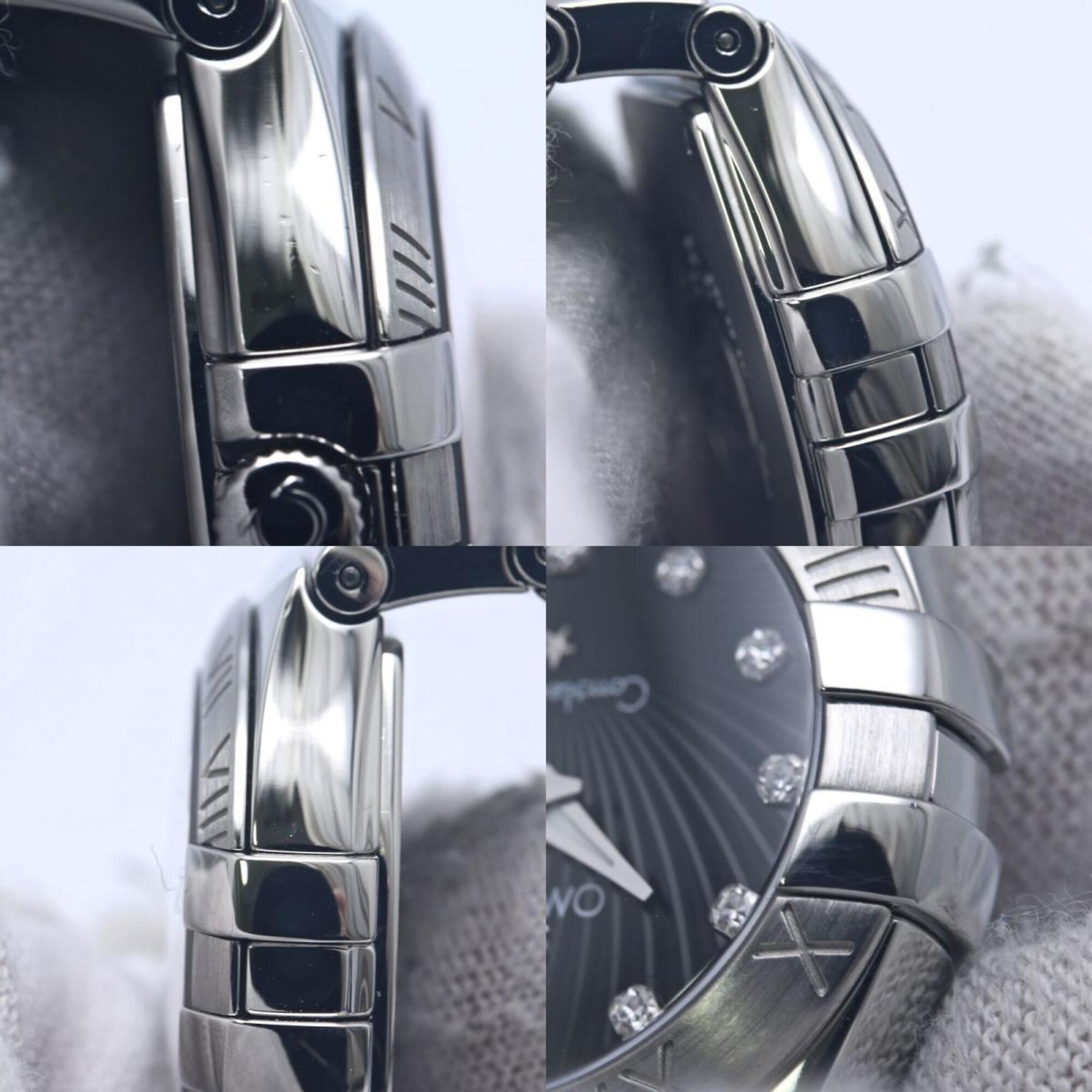 OMEGA Constellation 12-Diamant-Uhr 123.10.27.60.51.002 Damenuhr aus Edelstahl 40353