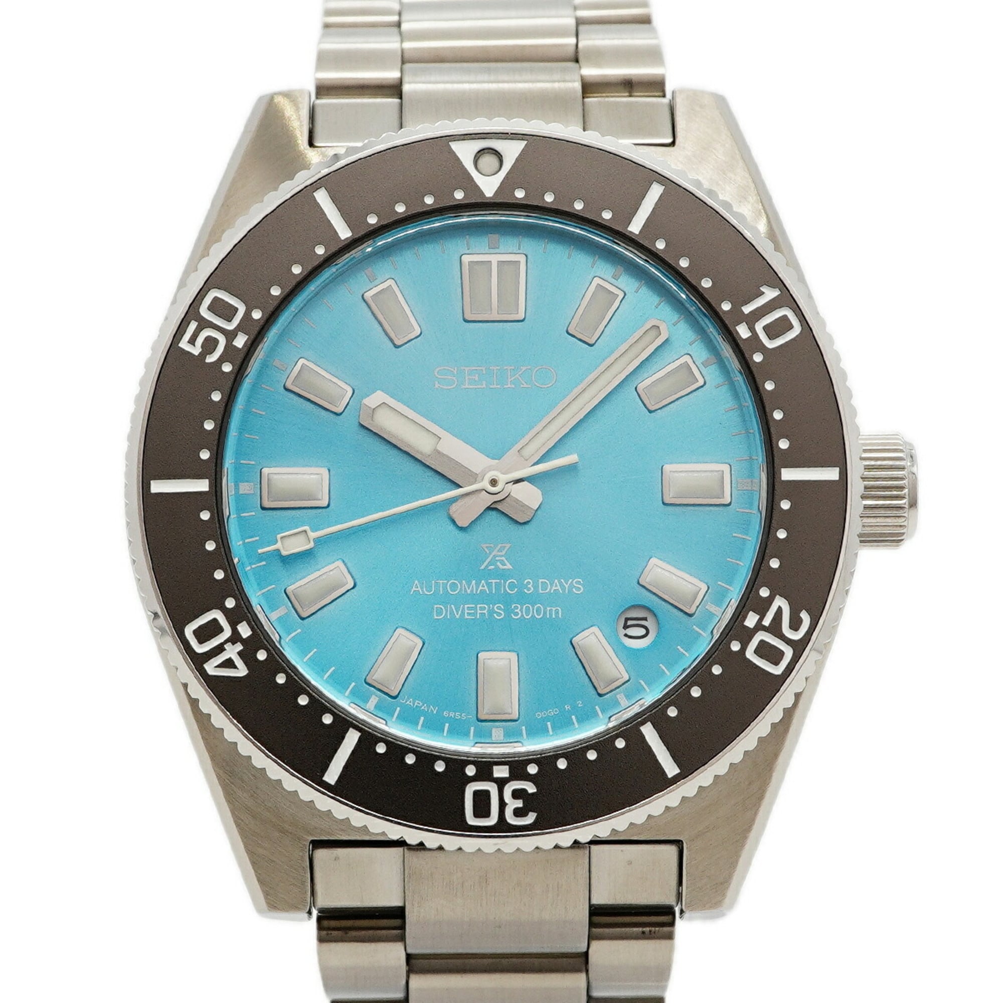 Seiko Prospex SBDC221/6R55-00T0 Blue Dial 40mm Watch