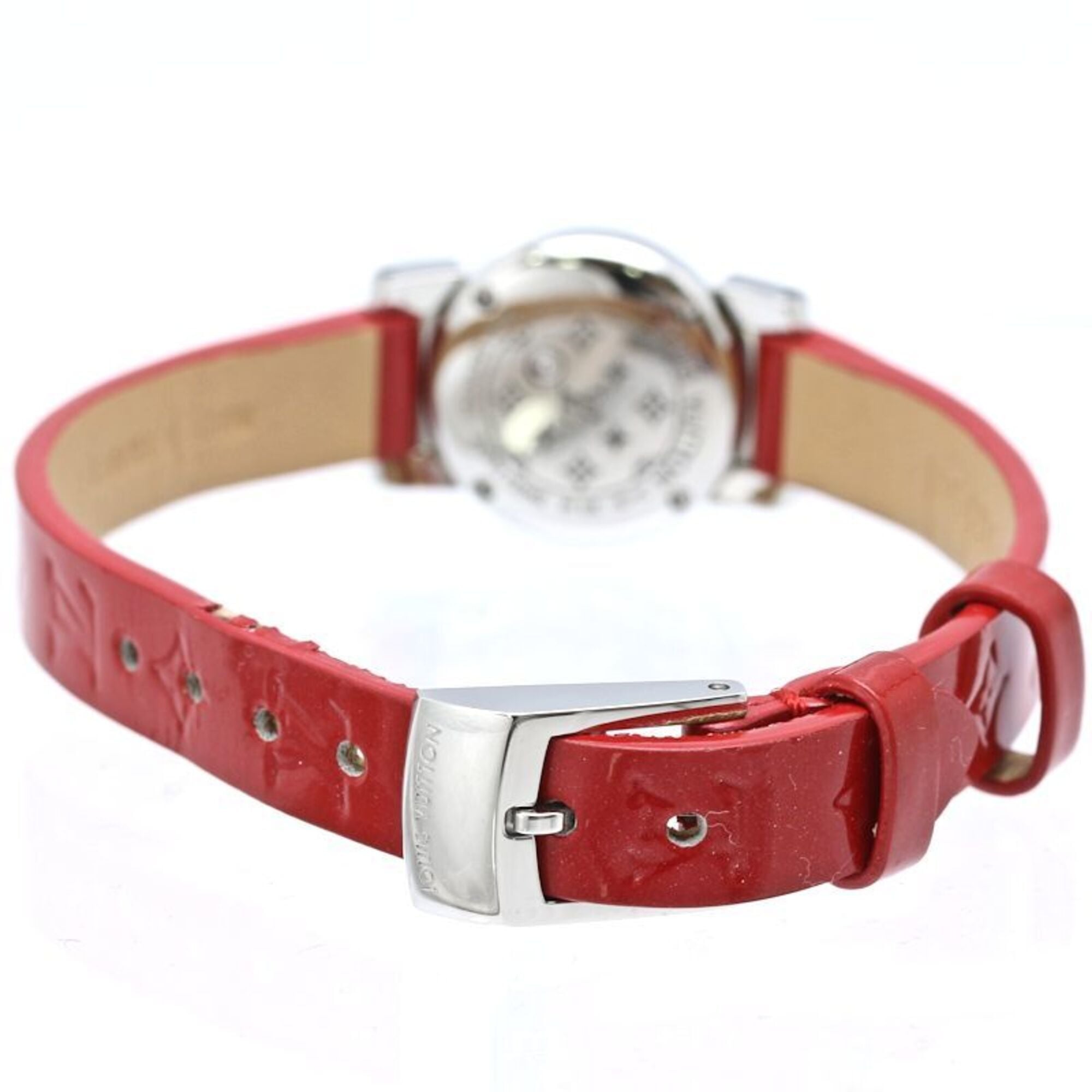 LOUIS VUITTON Tambour Bijou Q151Z0 Women's Watch /40408