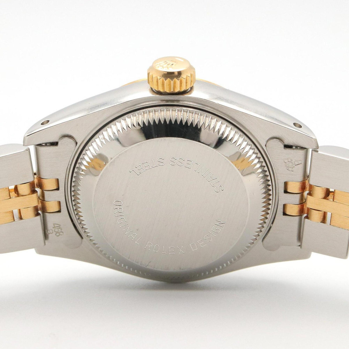 Rolex Datejust 90 Champagner Bar 18 K (69173, goldenes Zifferblatt, 26 mm Uhr)