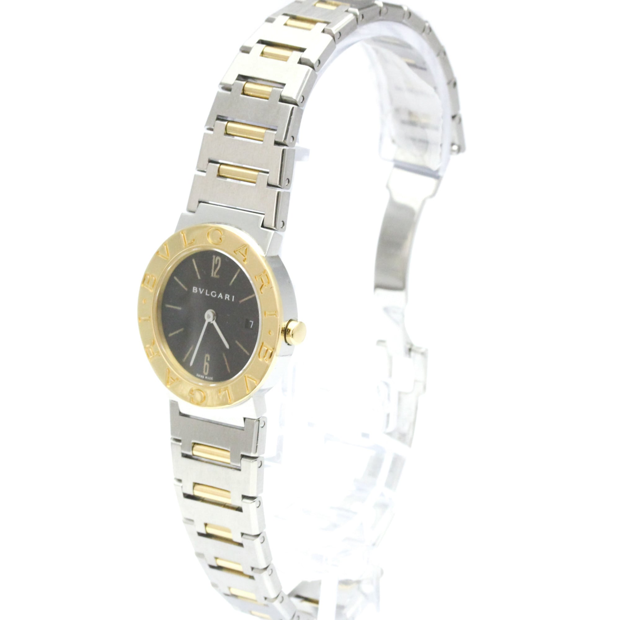Bvlgari Bvlgari Bvlgari BB26SG Black Dial 26mm Watch