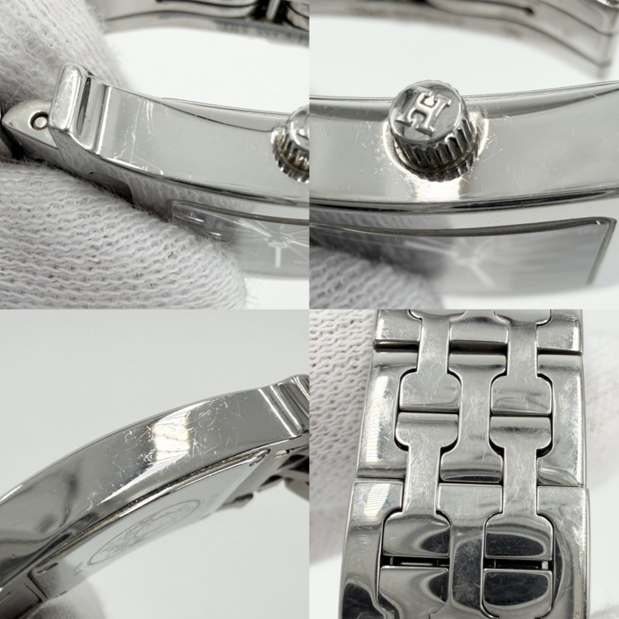 Hermes H-Wo HH1.210 Black Dial 24mm Watch