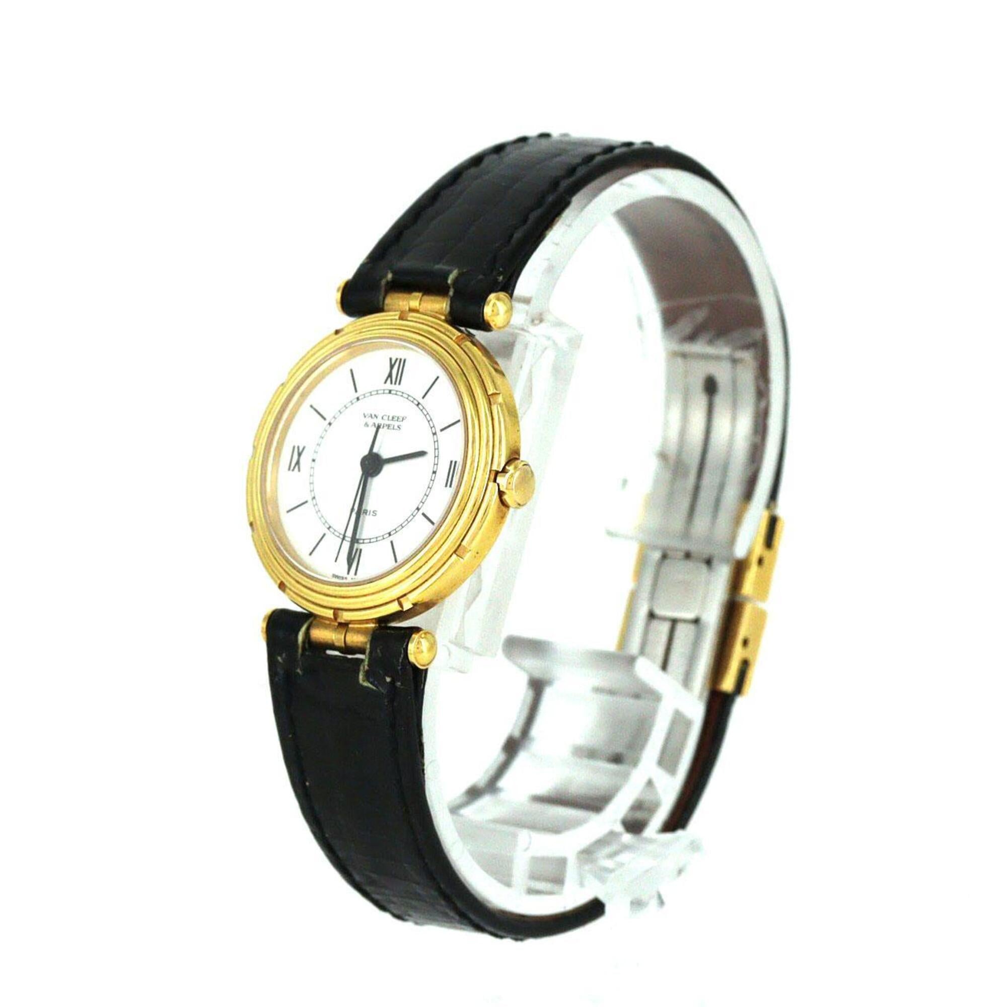 Van Cleef & Arpels La Collection 16603 White Dial 24mm Watch