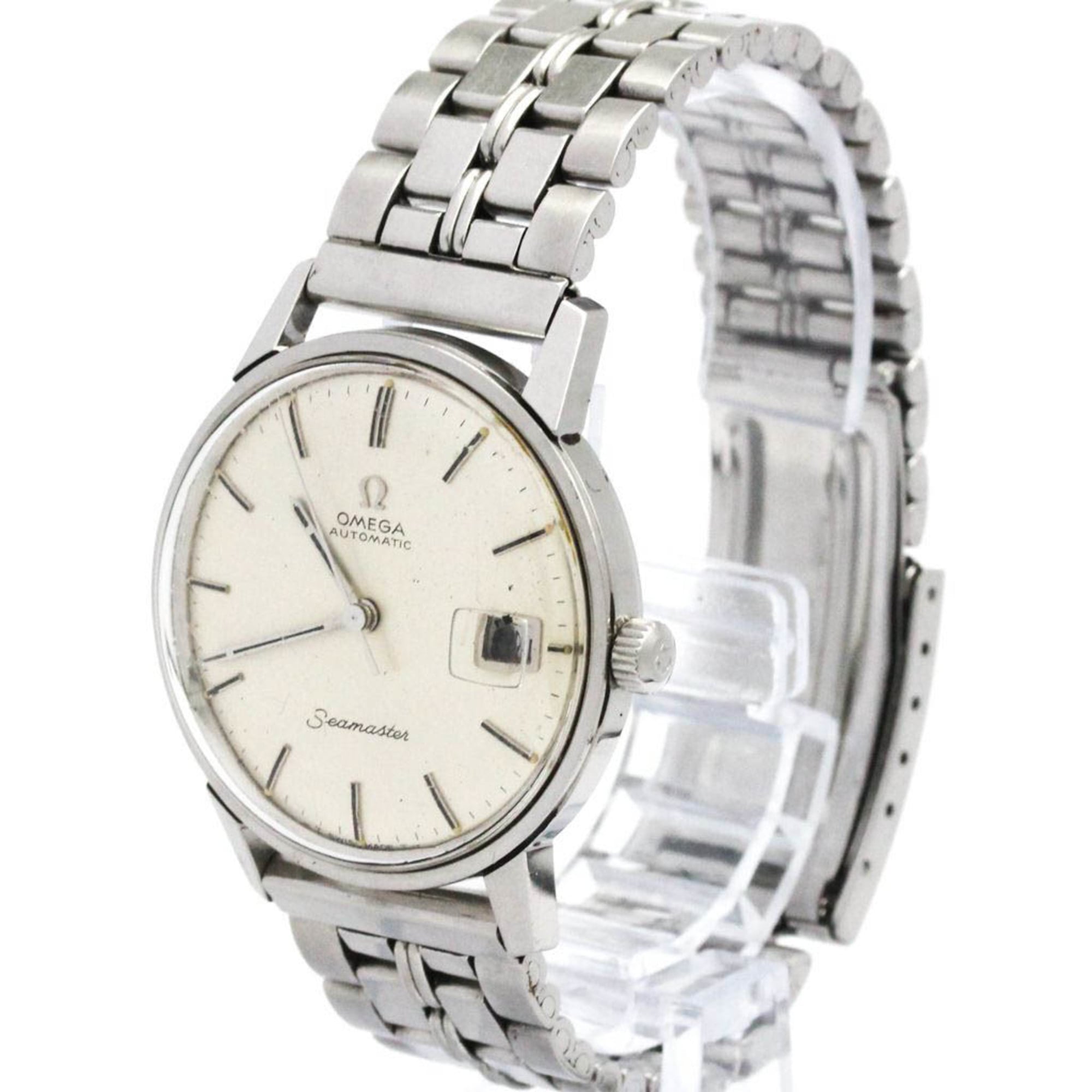 OMEGA Seamaster Cal.565 Steel Automatic Mens Watch 166.037 Vintage