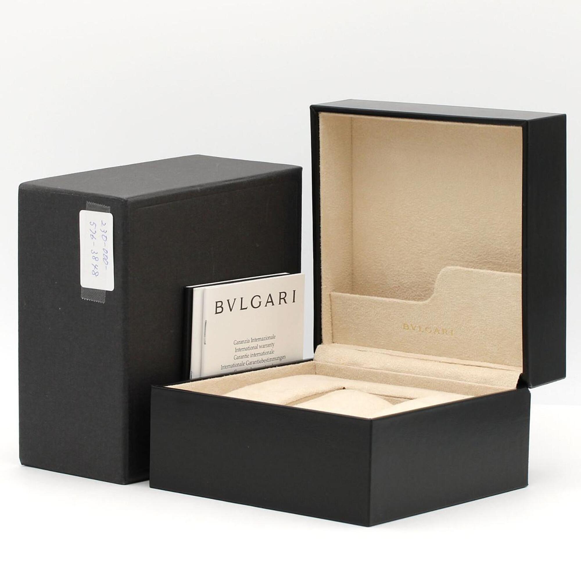 Bulgari Ergon EG30S EG30BSSD Stainless Steel Quartz Watch