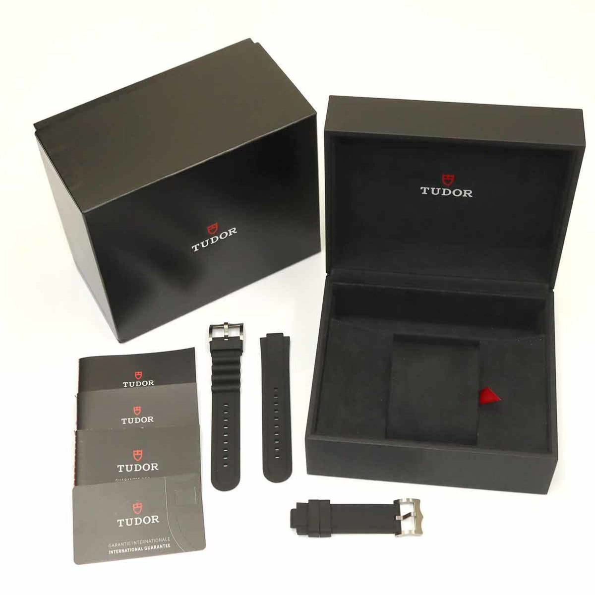 Tudor Pelagos LHD 25610TNL horloge met zwarte wijzerplaat, 42 mm