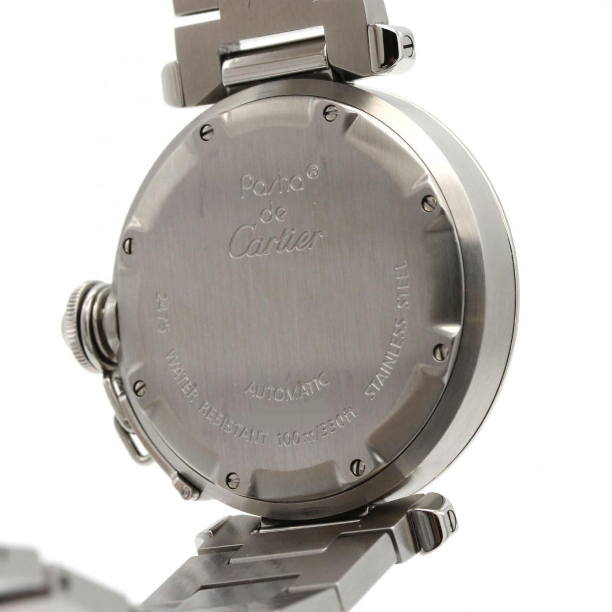 Cartier Pasha W31047M7 Blue Dial 35mm Watch