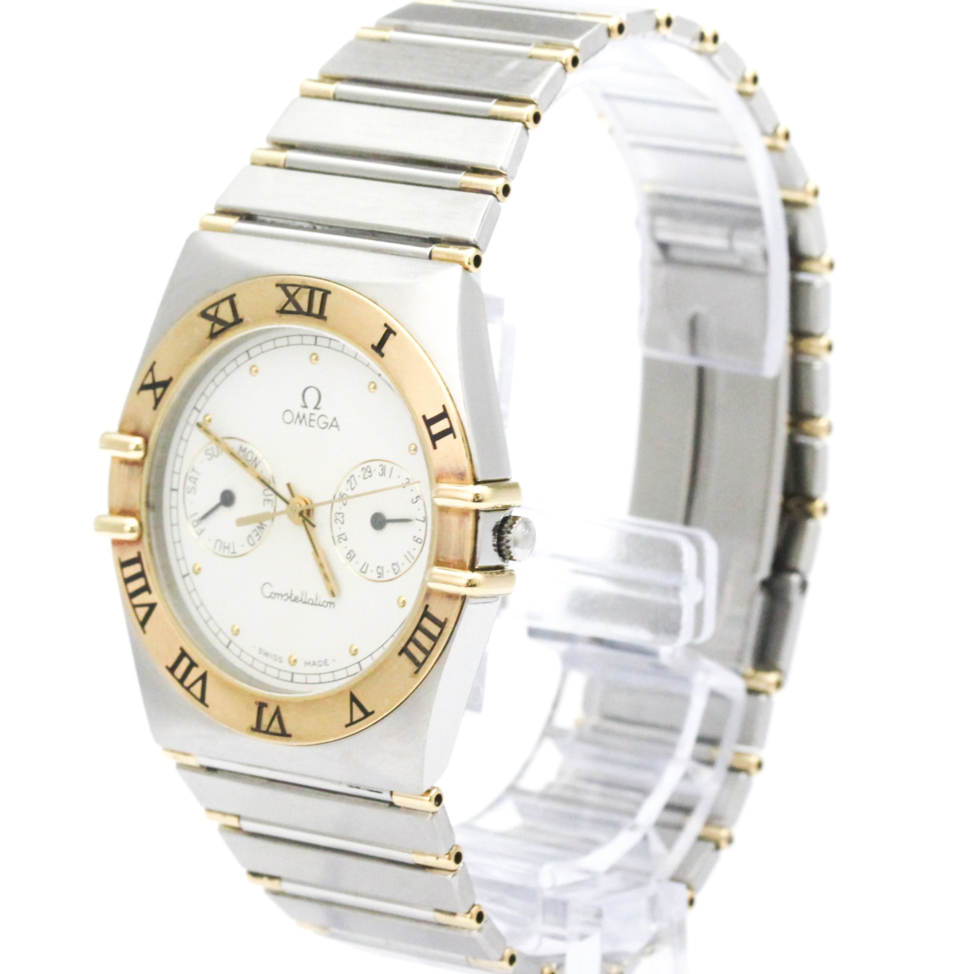 Montre Omega Constellation 3961070 Blanc, cadran de 33 mm