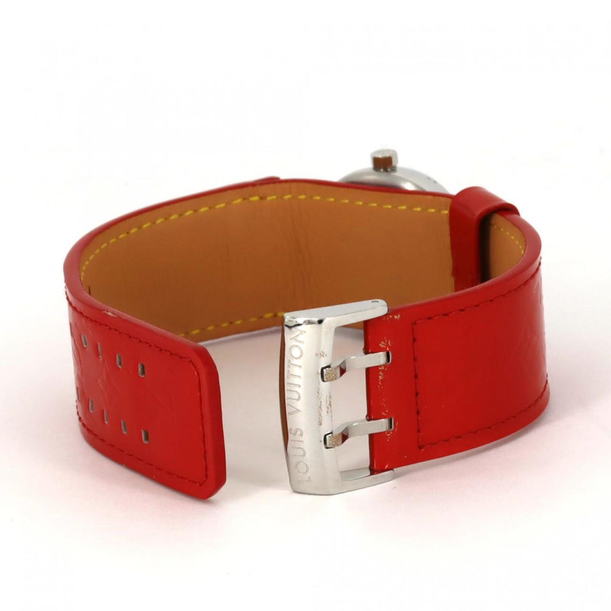 Louis Vuitton Tambour Q1212 roestvrijstalen quartzhorloge