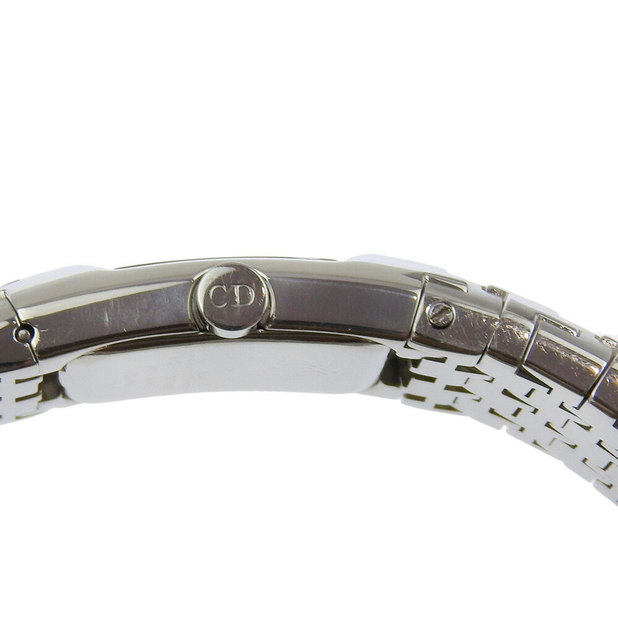 Dior Diophyllic-horloge D96-100, roestvrij staal, quartz, analoge wijzerplaat, witte wijzerplaat, damesmodel