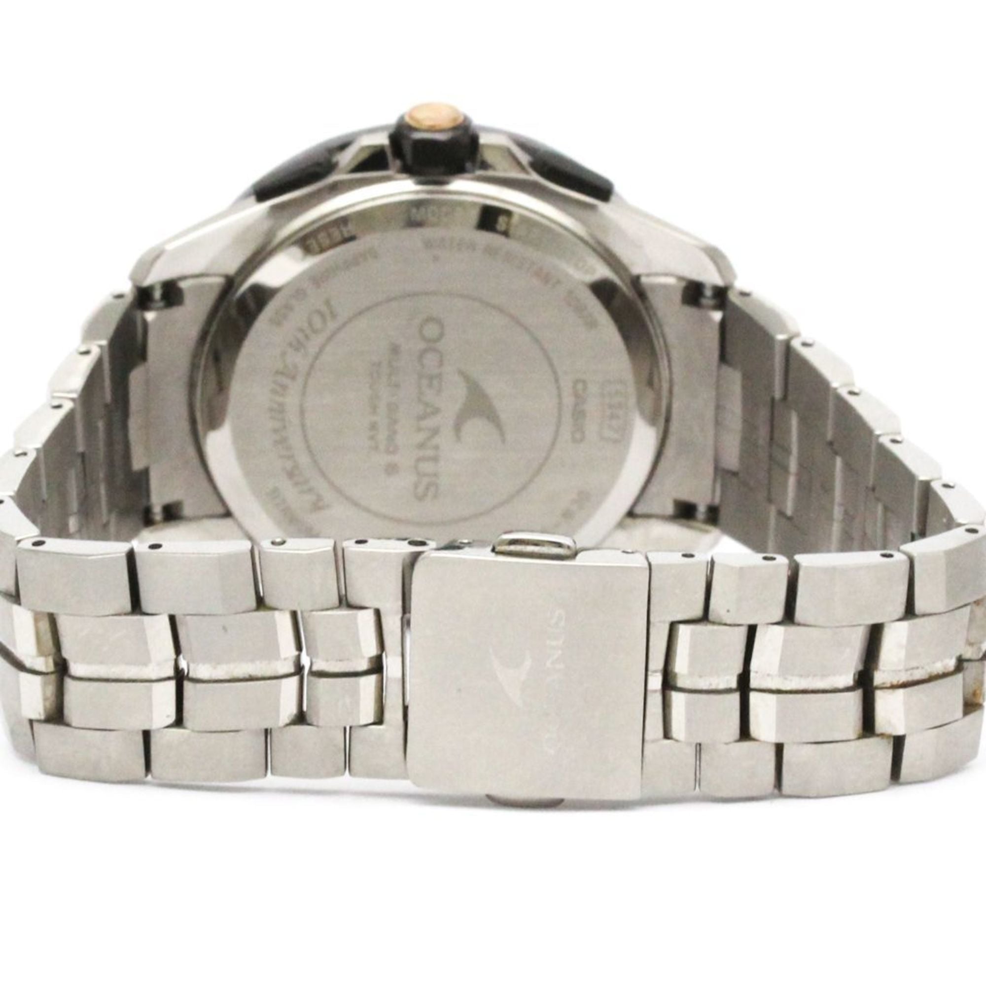 CASIO Oceanus Manta 10e verjaardag LTD Solar titaniumhorloge OCW-S3001C-1AJF