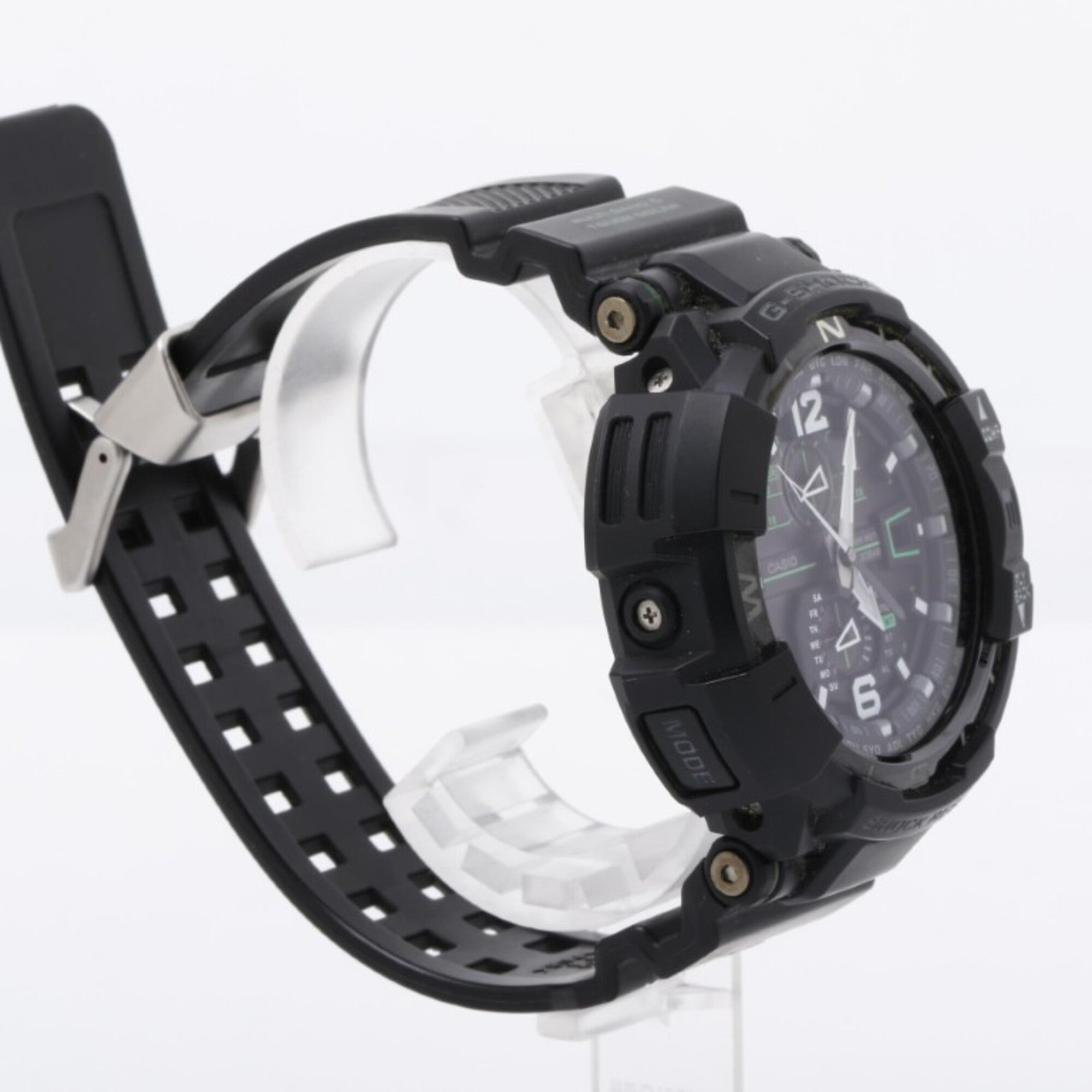 CASIO G-SHOCK MASTER OF G - AIR GRAVITYMASTER GW-A1100-1A3JF Zwart kunststof analoog herenhorloge