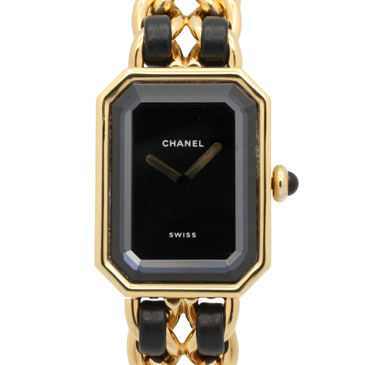 Chanel CHANEL Première M H0001 horloge met zwarte wijzerplaat, 20 mm