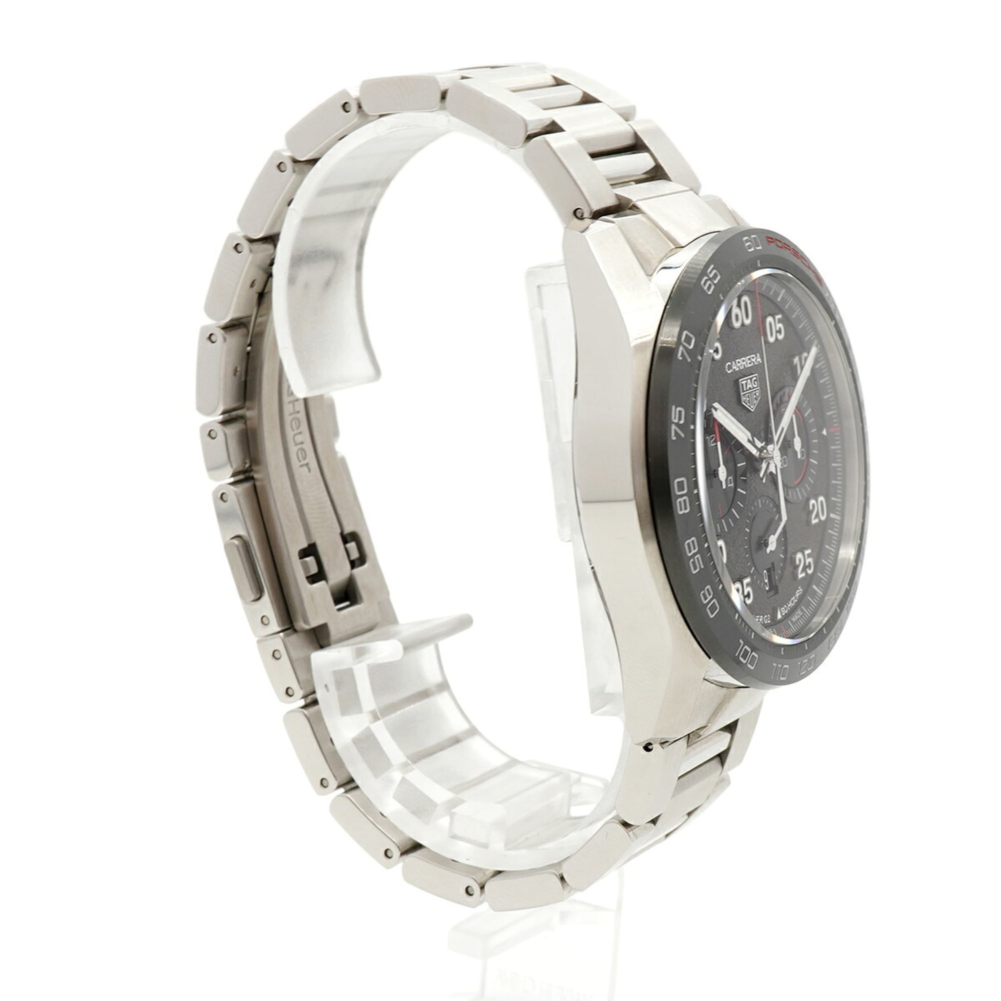 Montre TAG Heuer Carrera Porsche Édition spéciale CBN2A1F Noir Cadran 44 mm