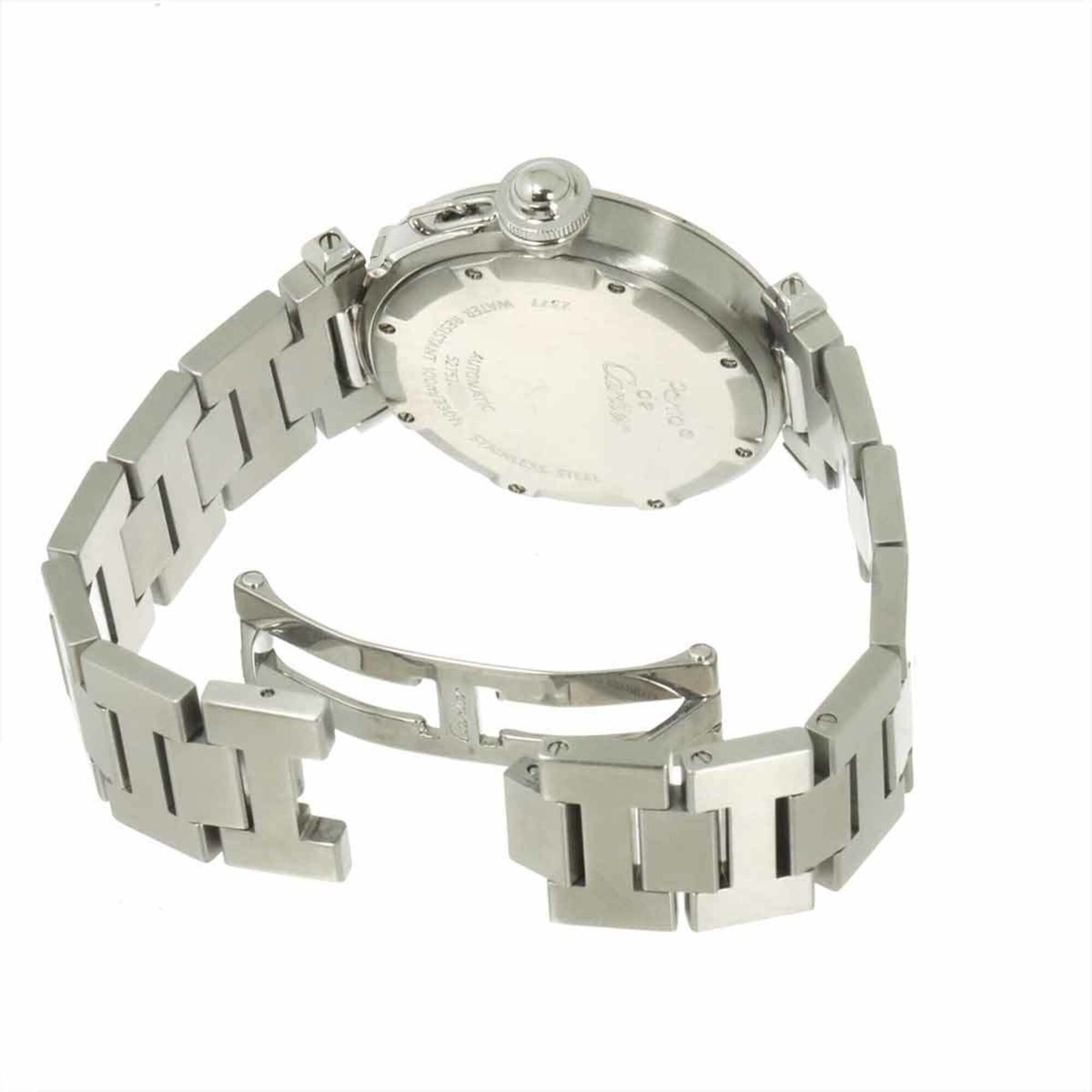 Cartier Pasha W31078M7 Silver Dial 35mm Watch