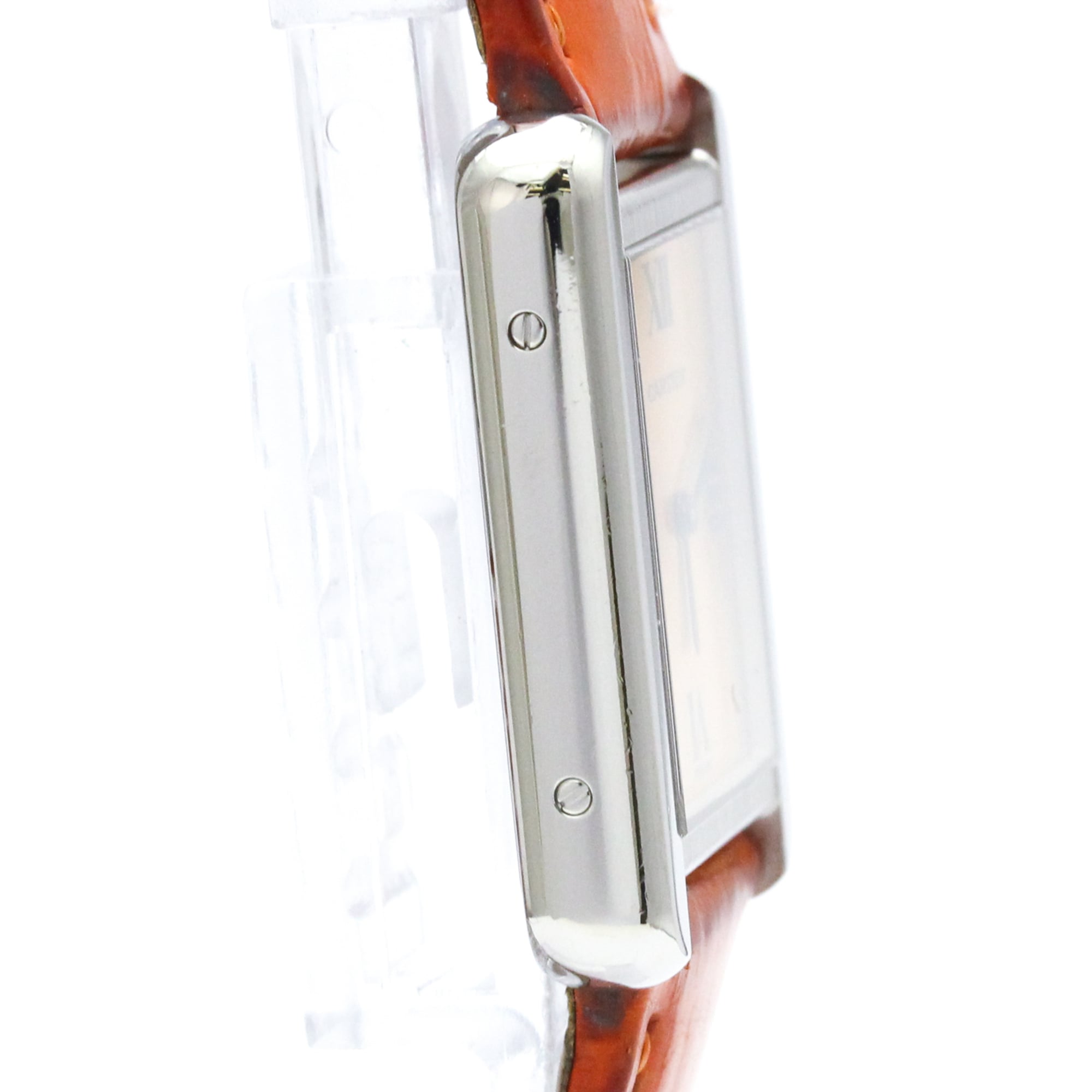 Cartier Tank Solo W1019455 Orange Dial 24mm Watch
