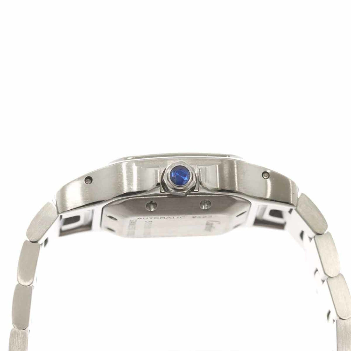 Cartier Santos Galbee SM W20044D6 Silber Zifferblatt 24 mm Uhr